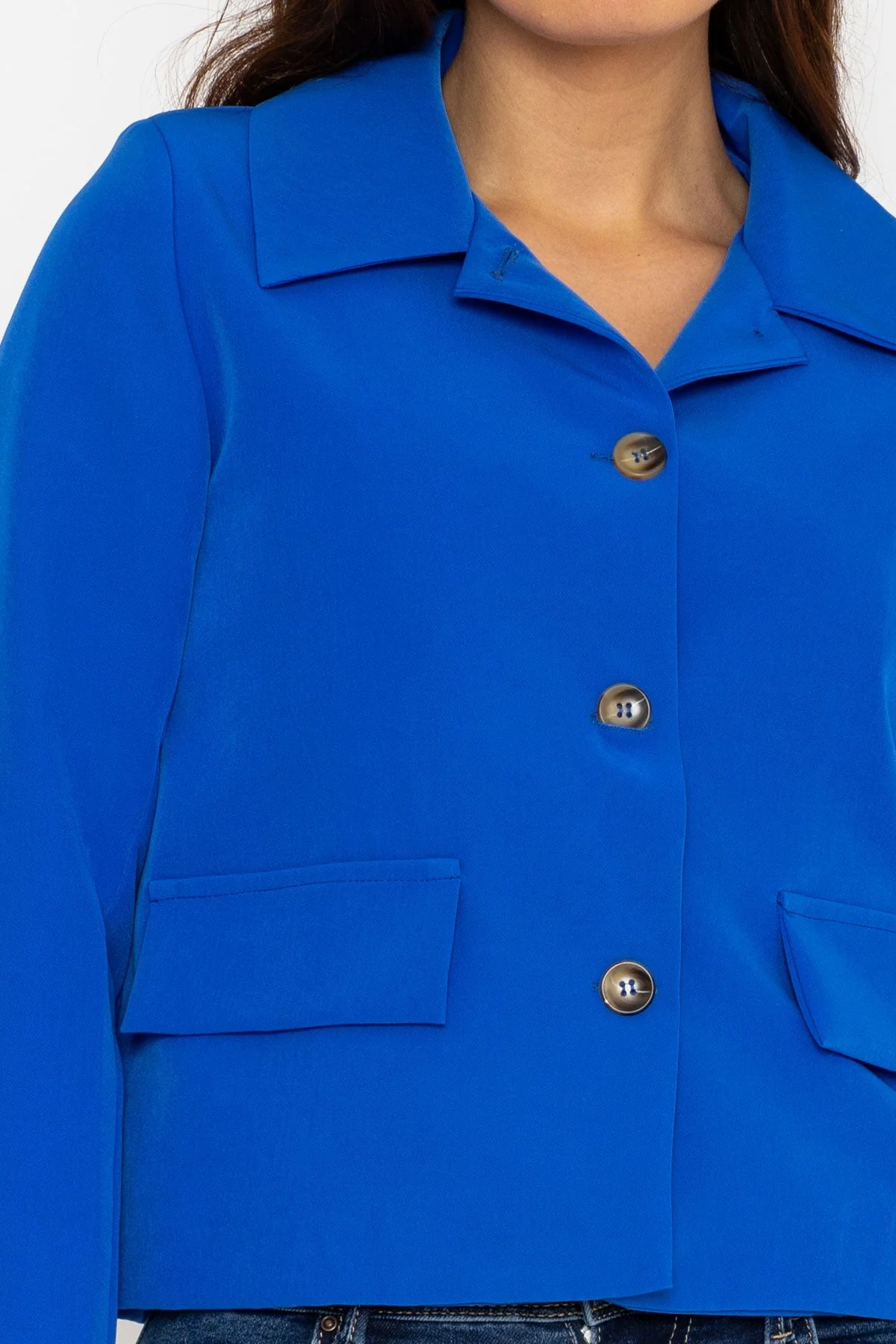 Jackie Jacket in Blue