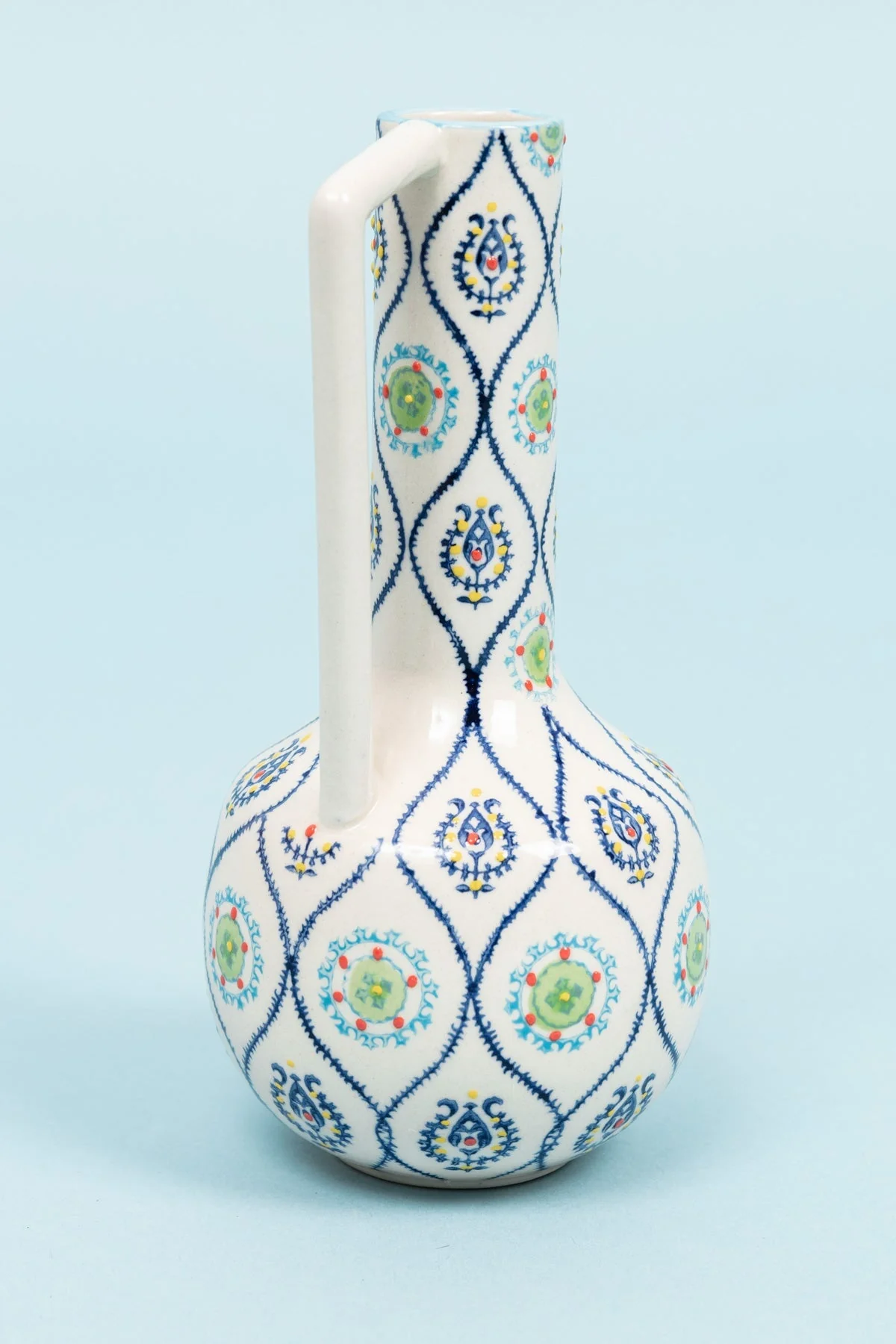 Eclectic Long Neck Vase