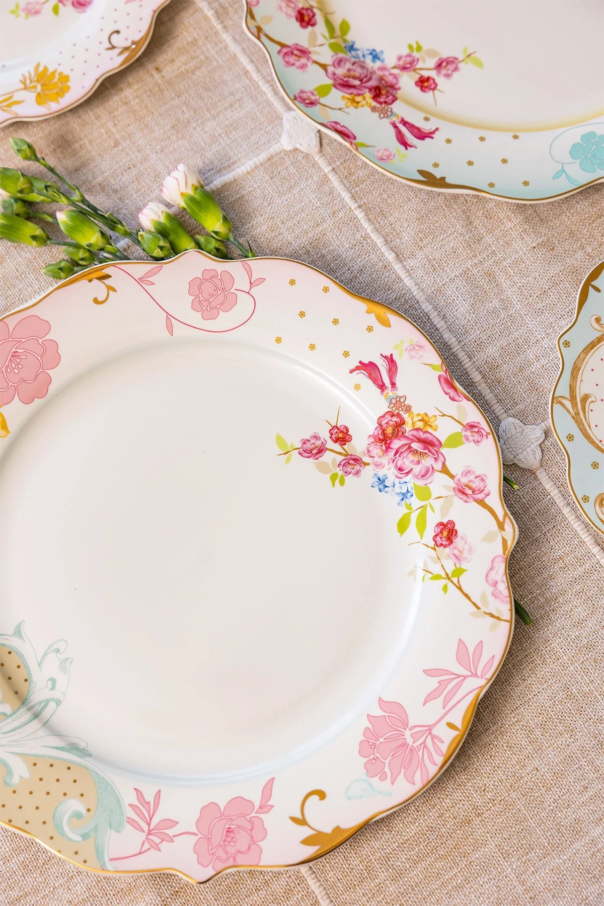 Rosa Belle Pink Dinner Plate