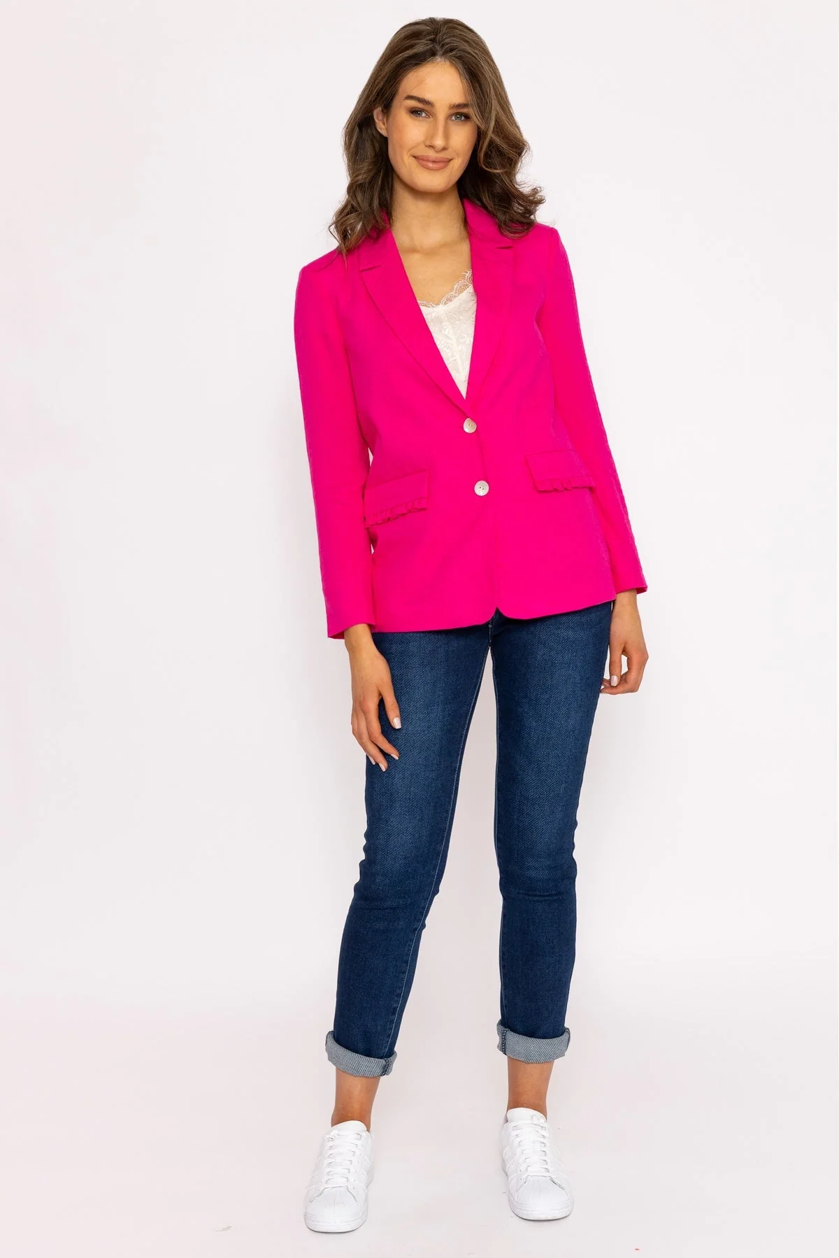 Simana Classic Blazer in Pink