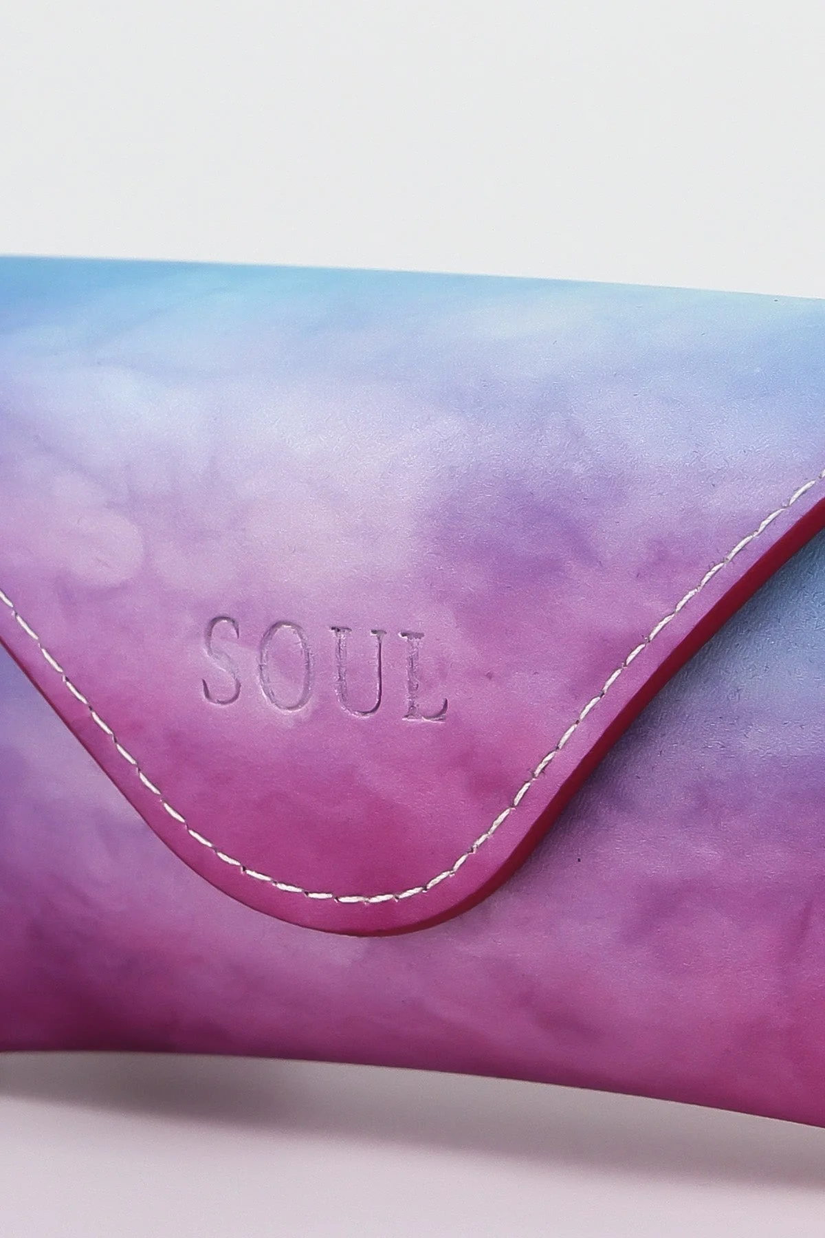 Blue Ombre Sunglass Case