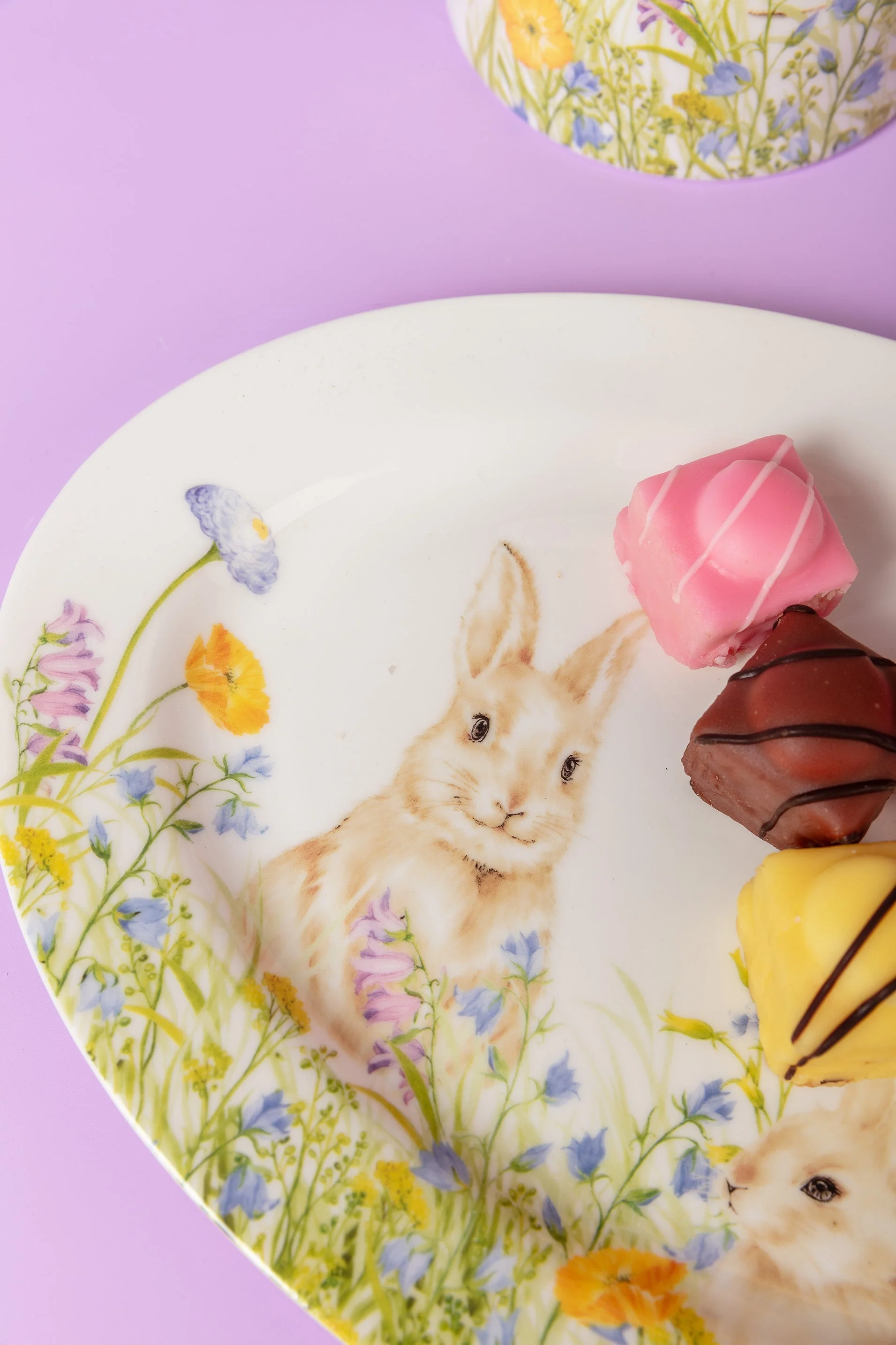 Bunny Blossom Serving Platter