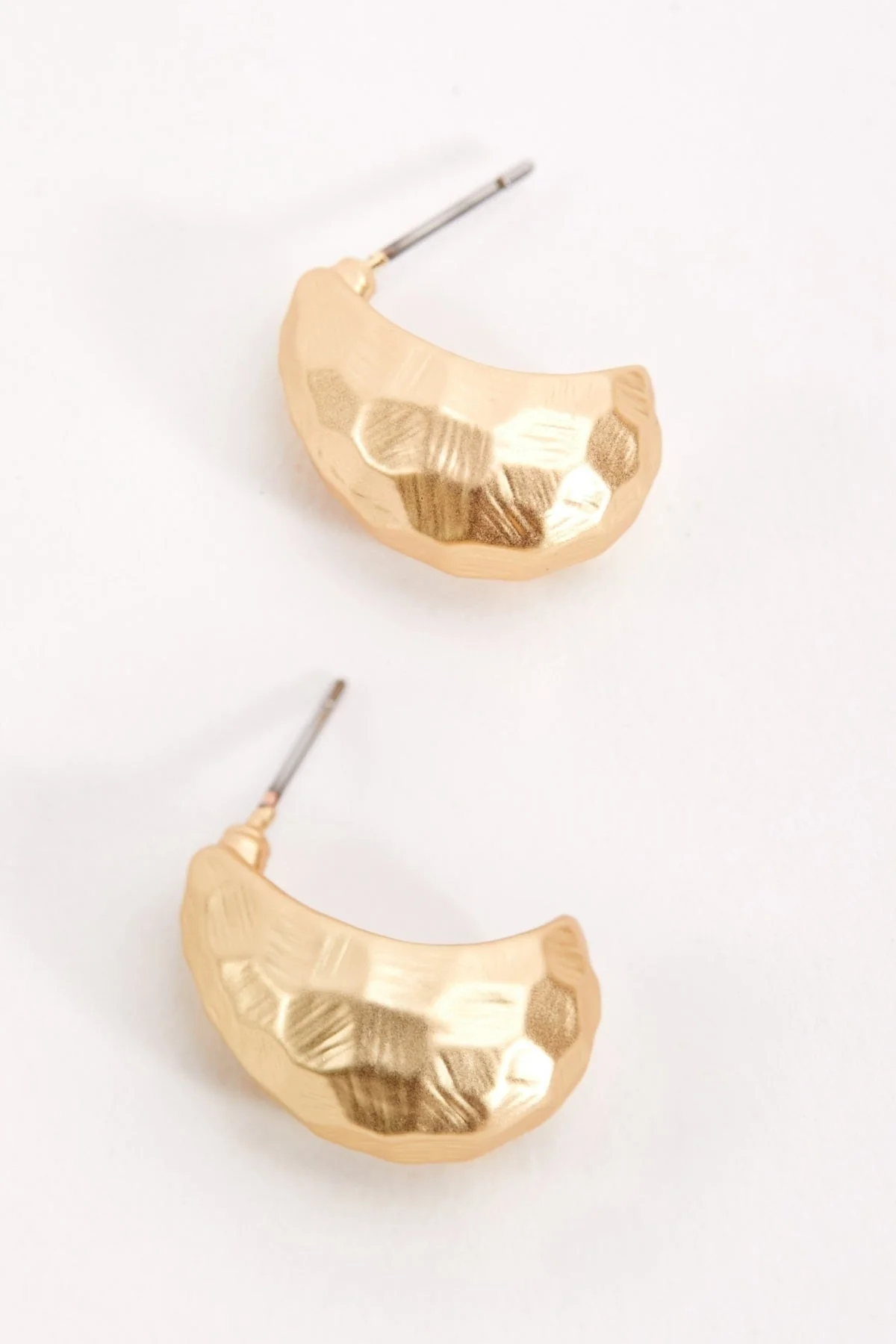 Textured Teardrop Earrings