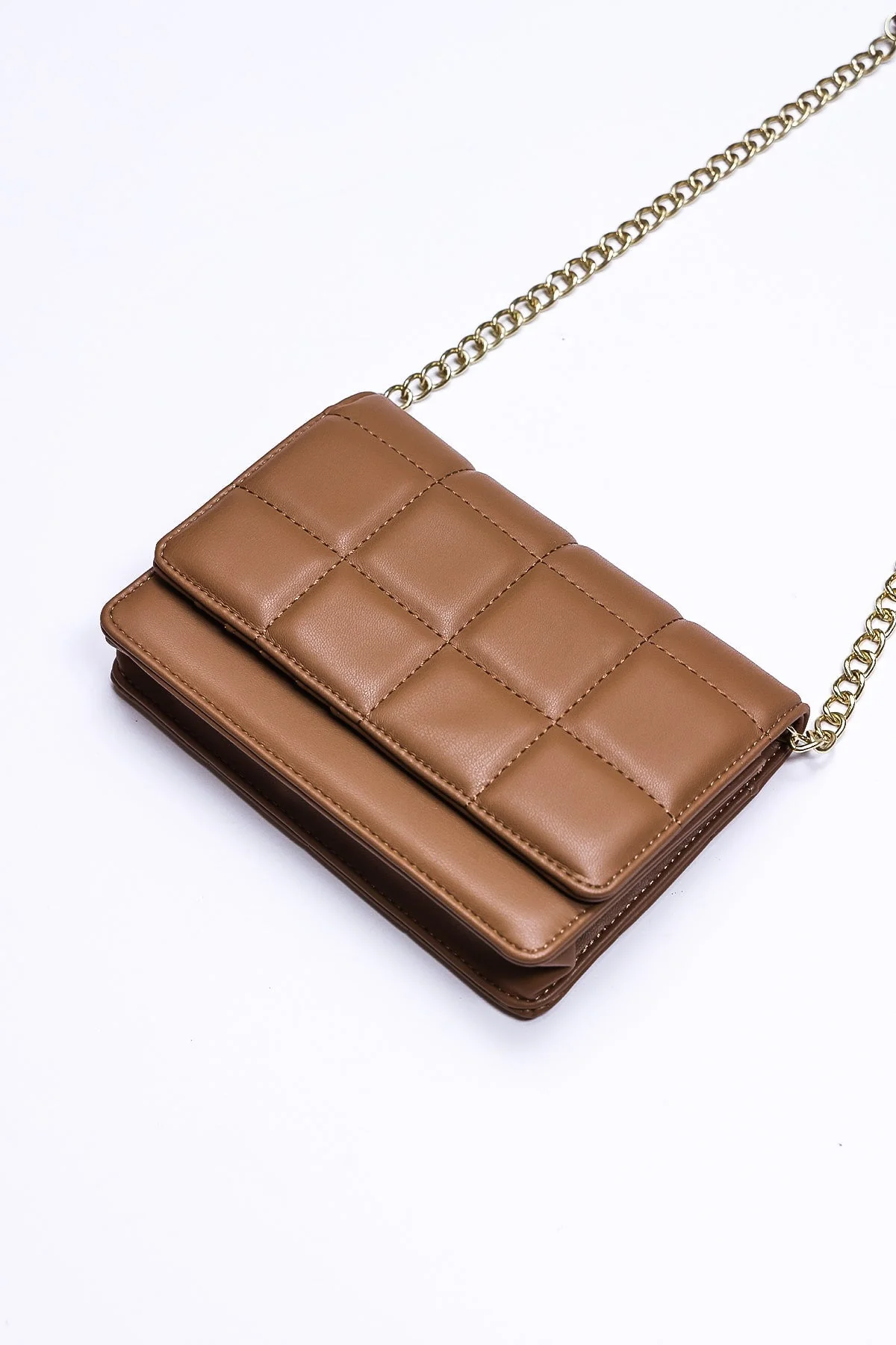 Gift Boxed Crossbody Bag in Tan