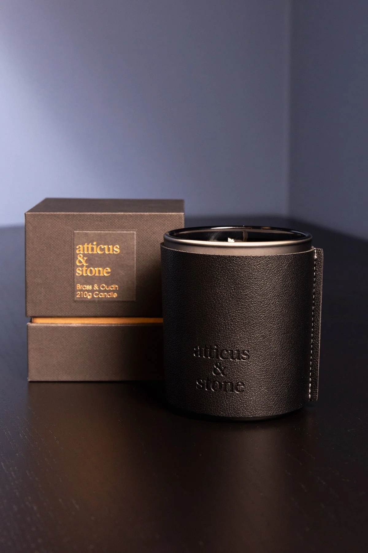 Brass And Oudh Candle