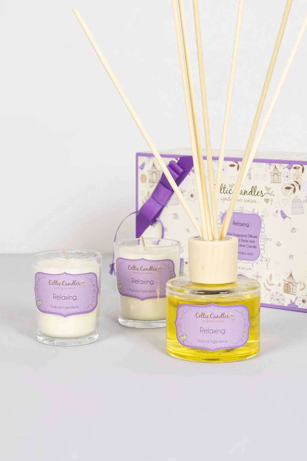 Relaxing Candle and Diffuser Gift Box