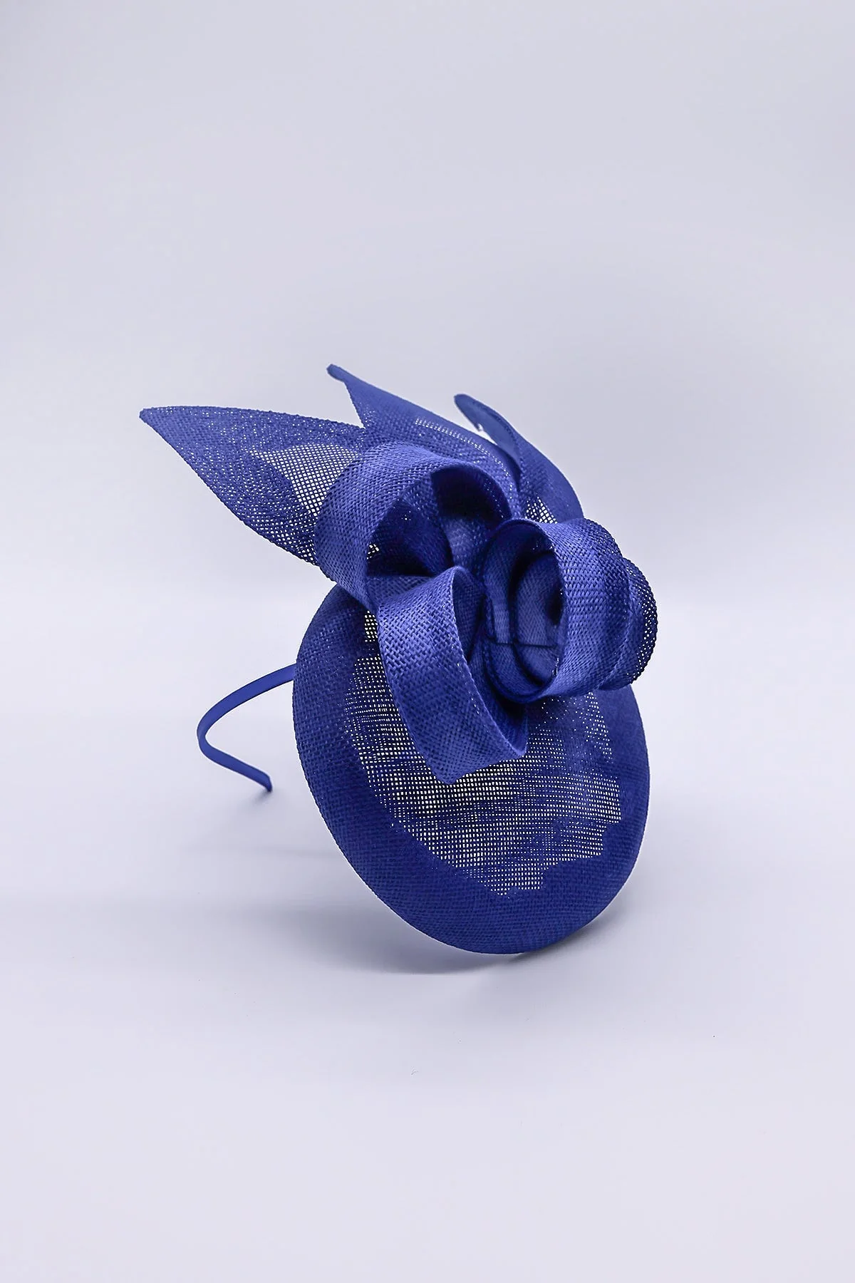 Fascinator in Cobalt
