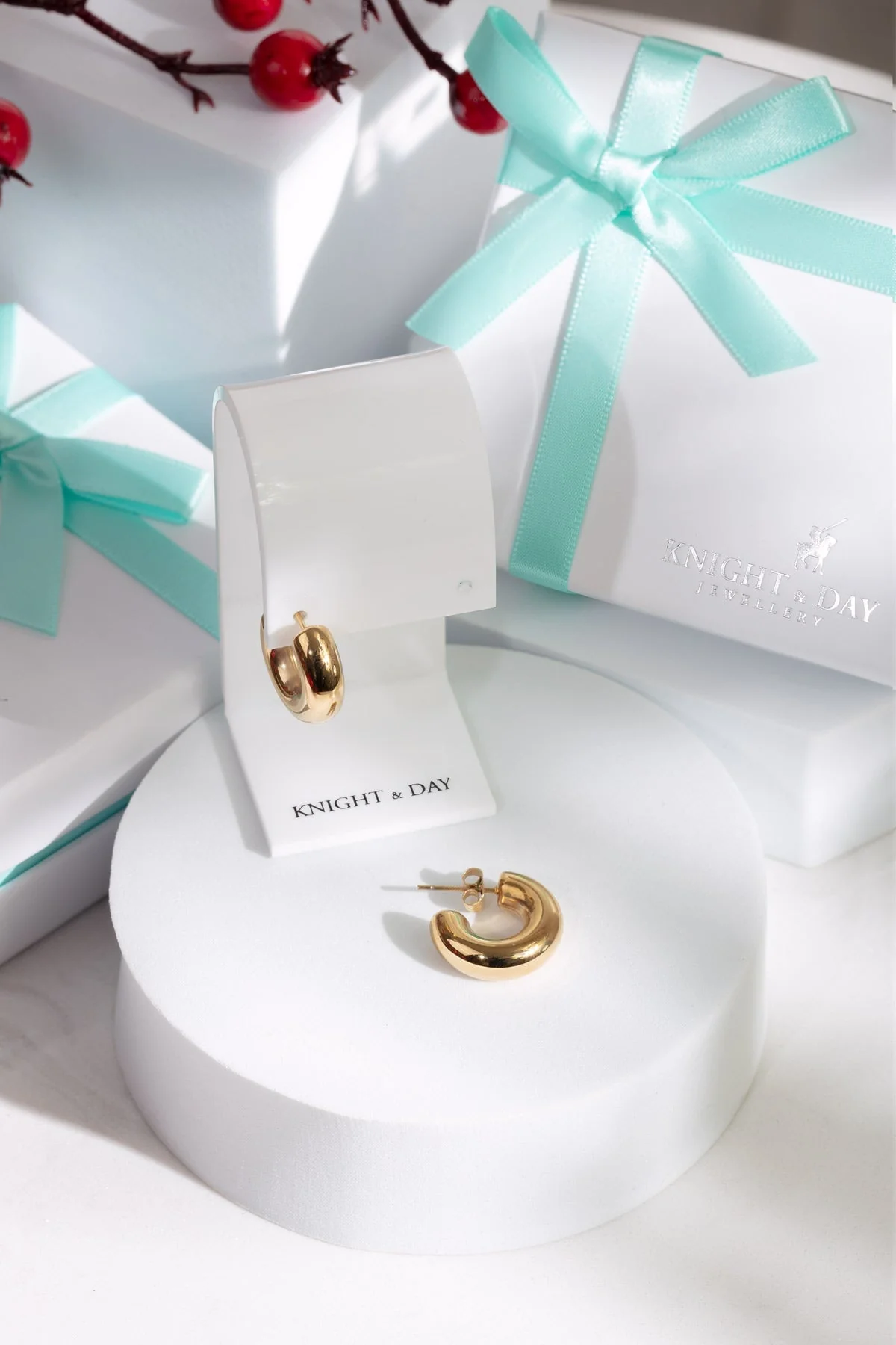 Large Chunky Hoops 31mm