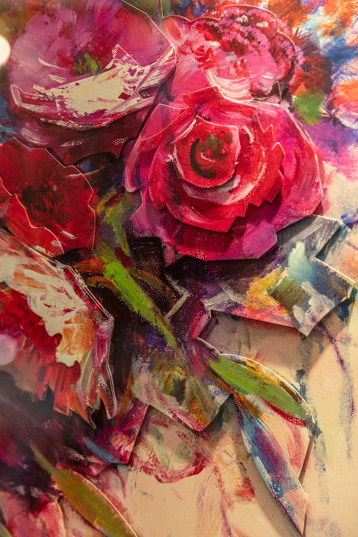 3D Wild Flower Posy Wall Art