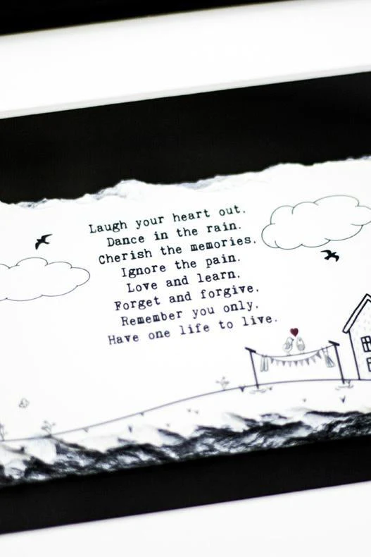 Slatecraft Art- One Life To Live