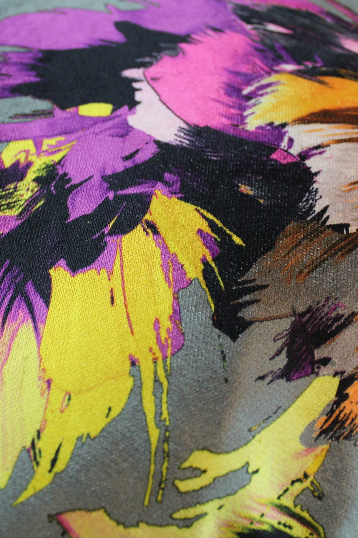 Adriana 43x43cm Cushion in Grey