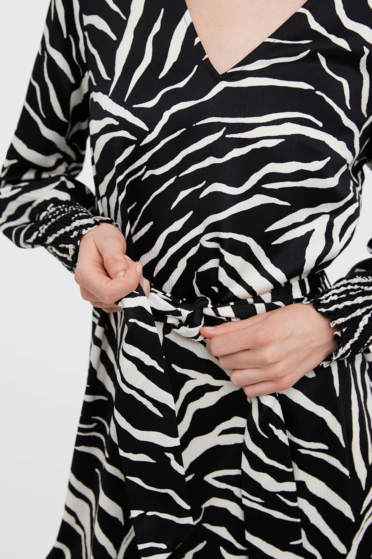 Liva Dress in Animal Print