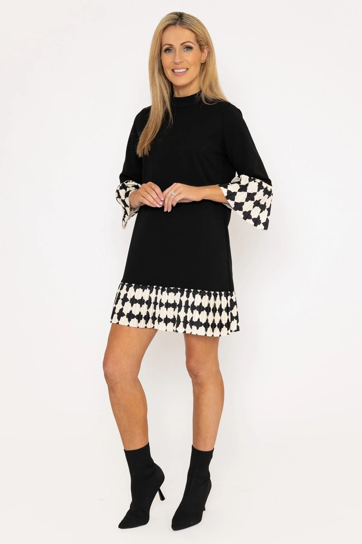 Aine Mini Dress in Black