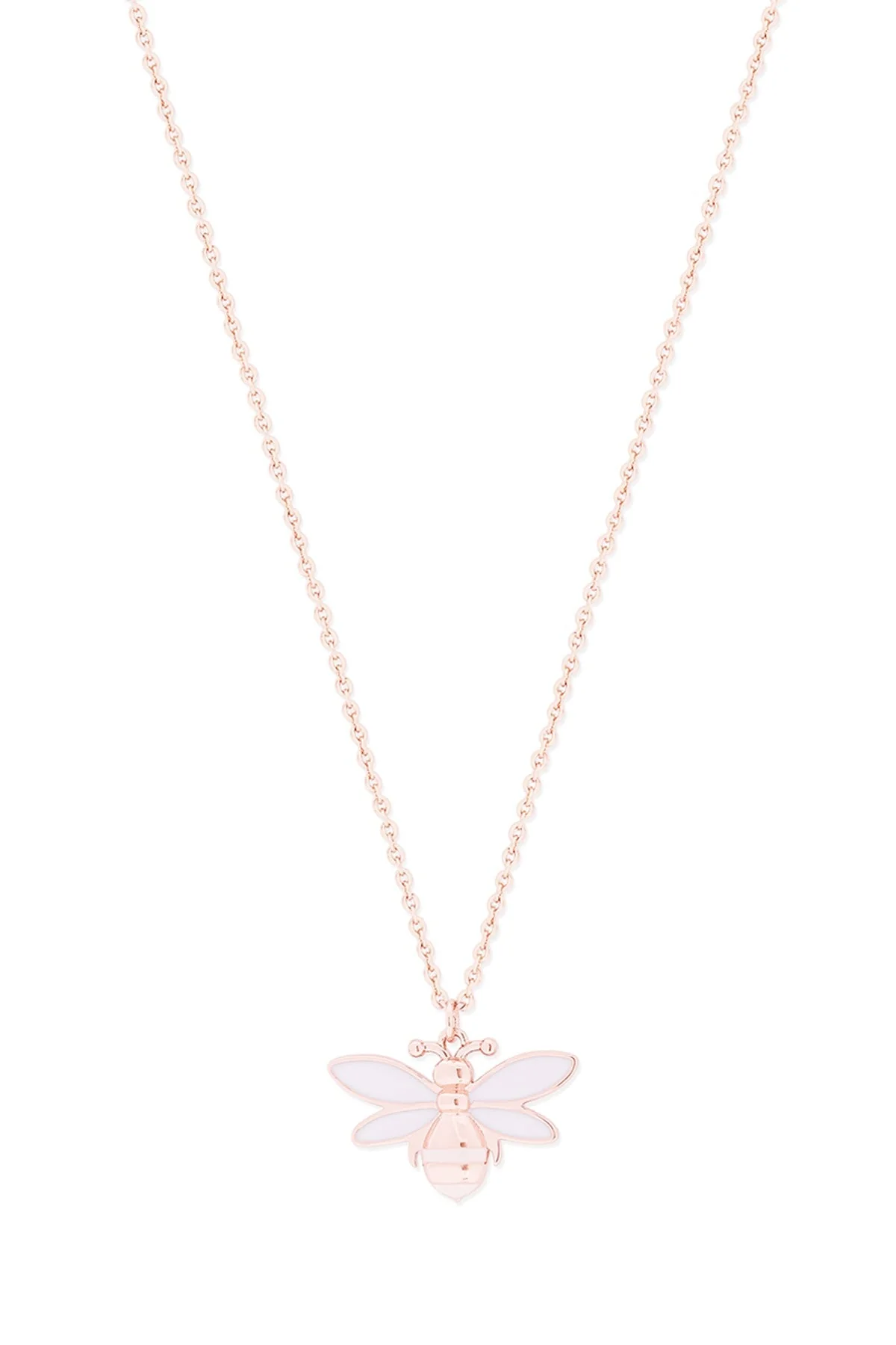 Bee Pendant in Rose Gold