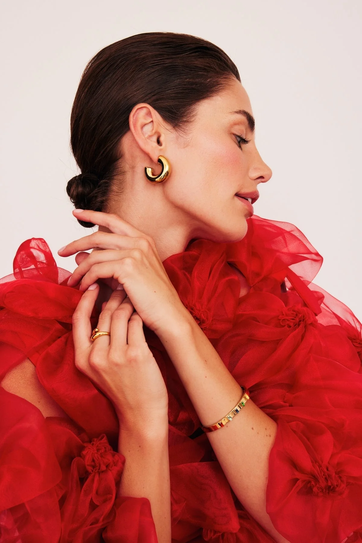 Large Chunky Hoops 31mm