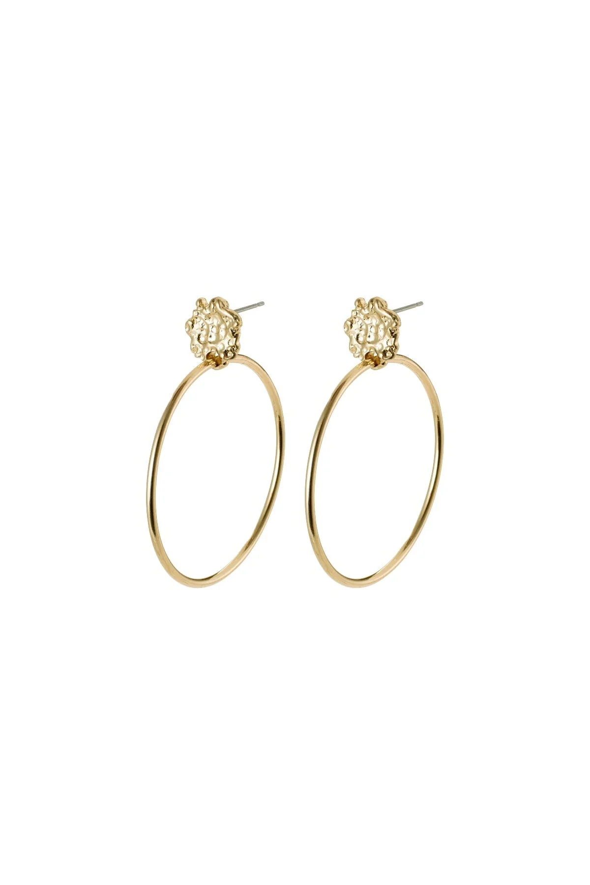 Gold Plated Hoop Earrings