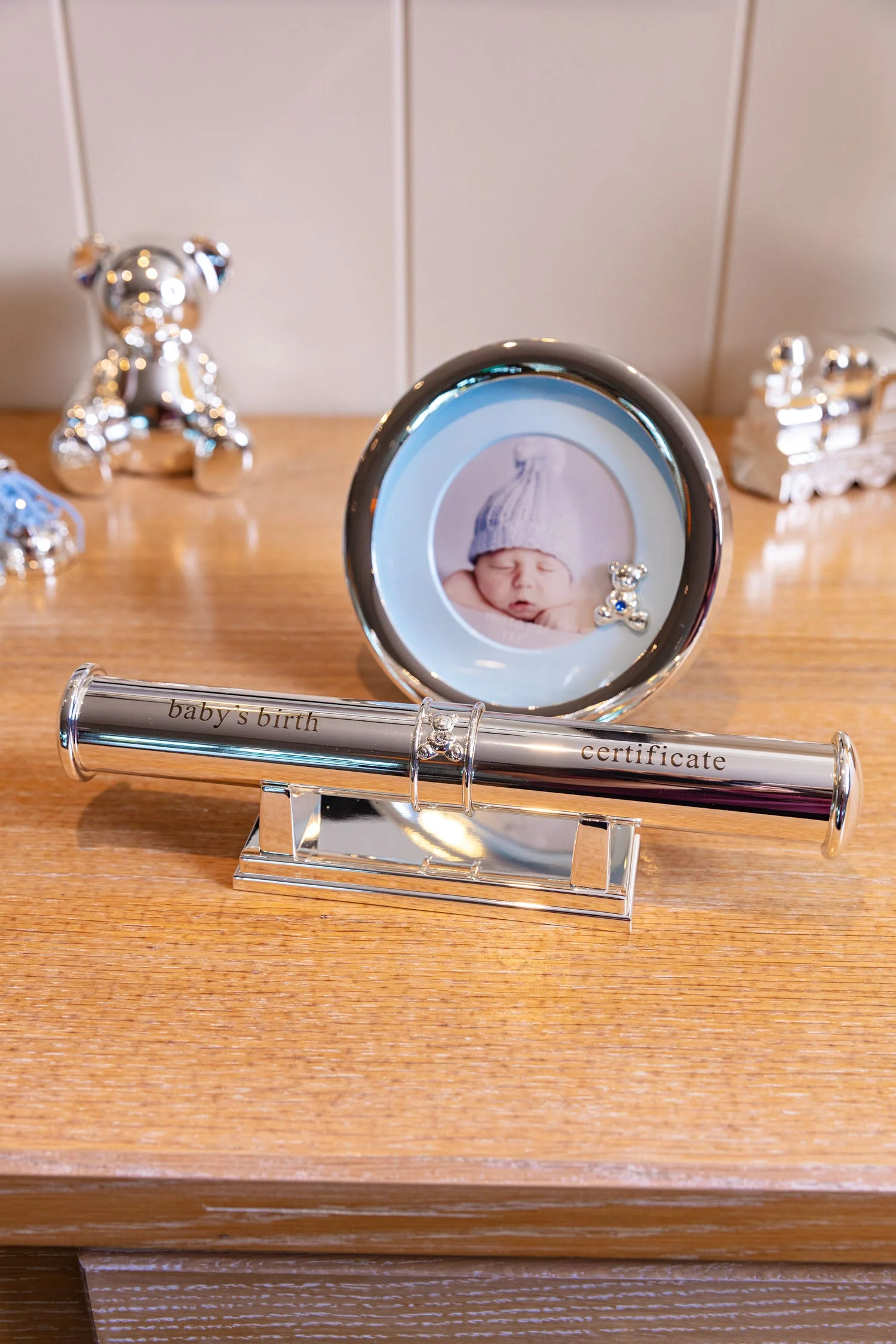 Baby Boy Silver Plated Gift Set