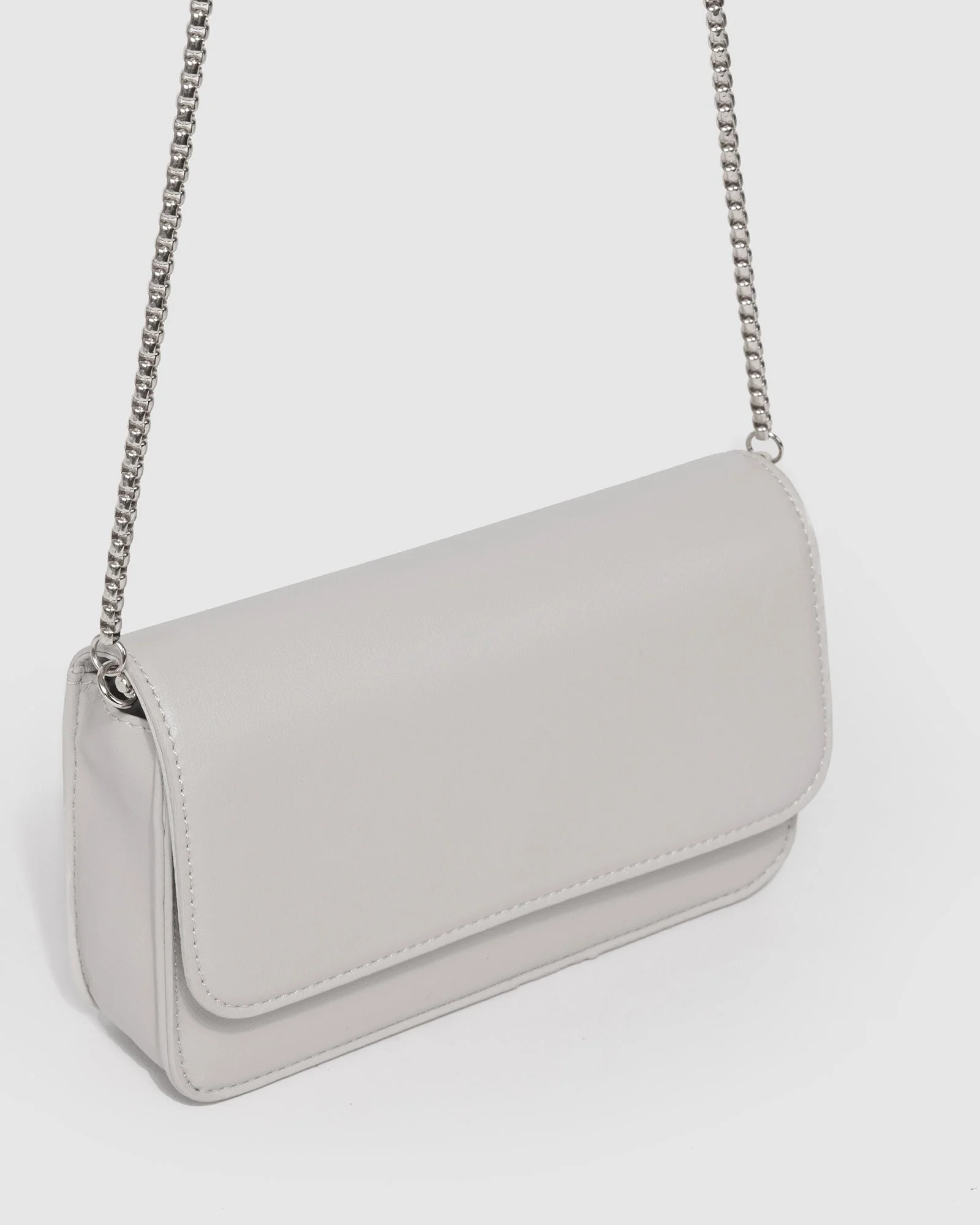 Grey Eboni Demure Crossbody Bag