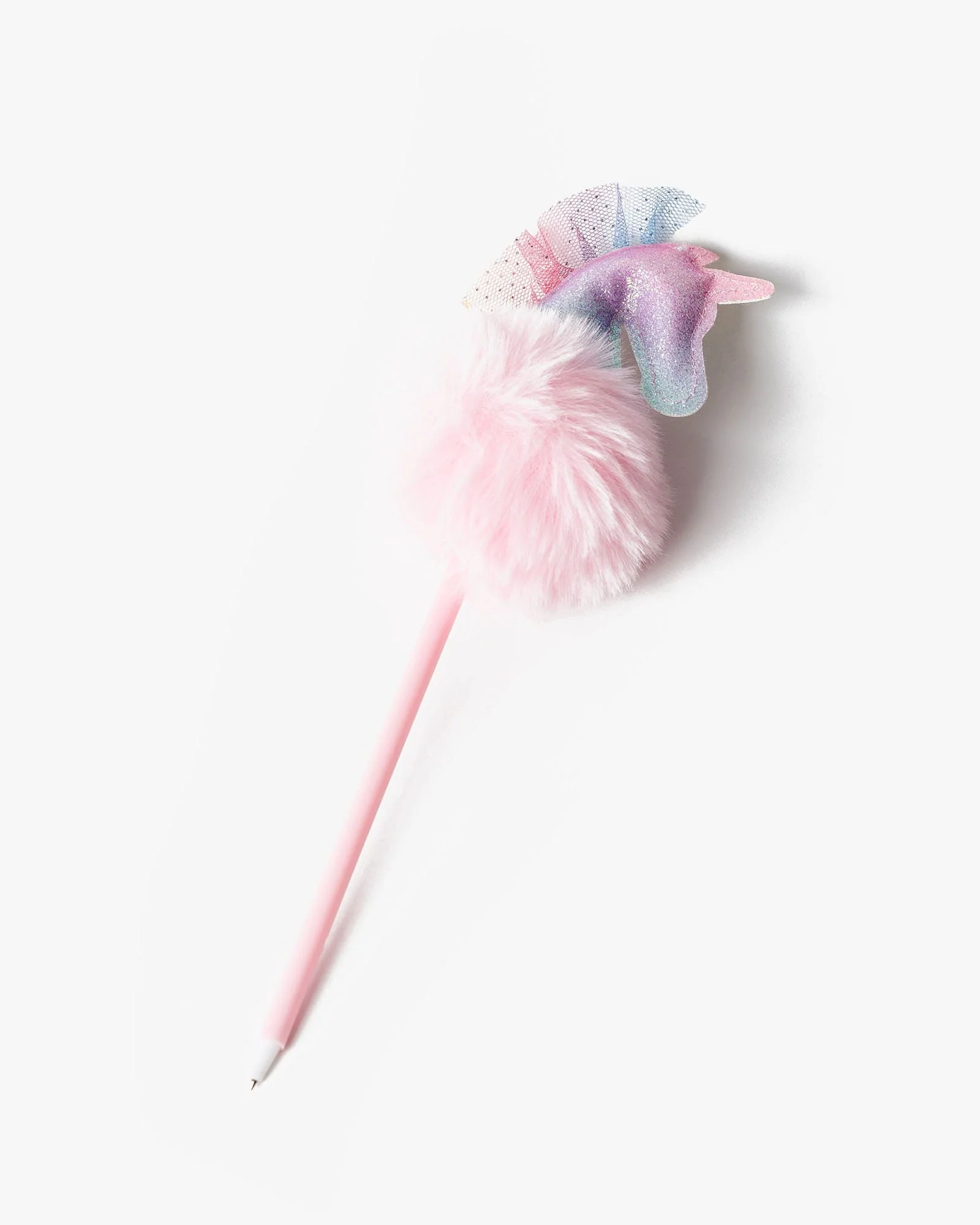 Multi Colour Fluffy Unicorn Pen