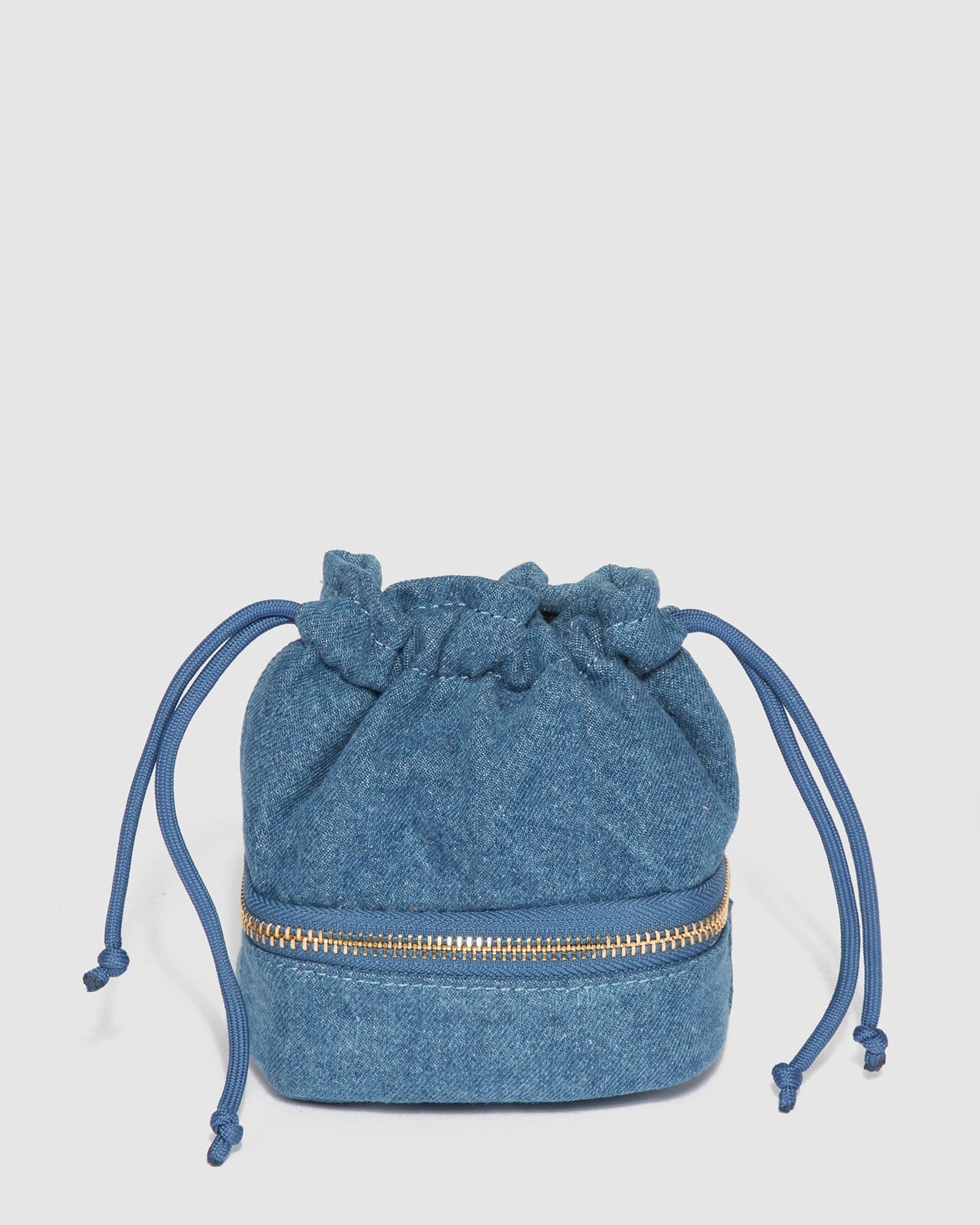 Blue Kimberly Pouch Bag