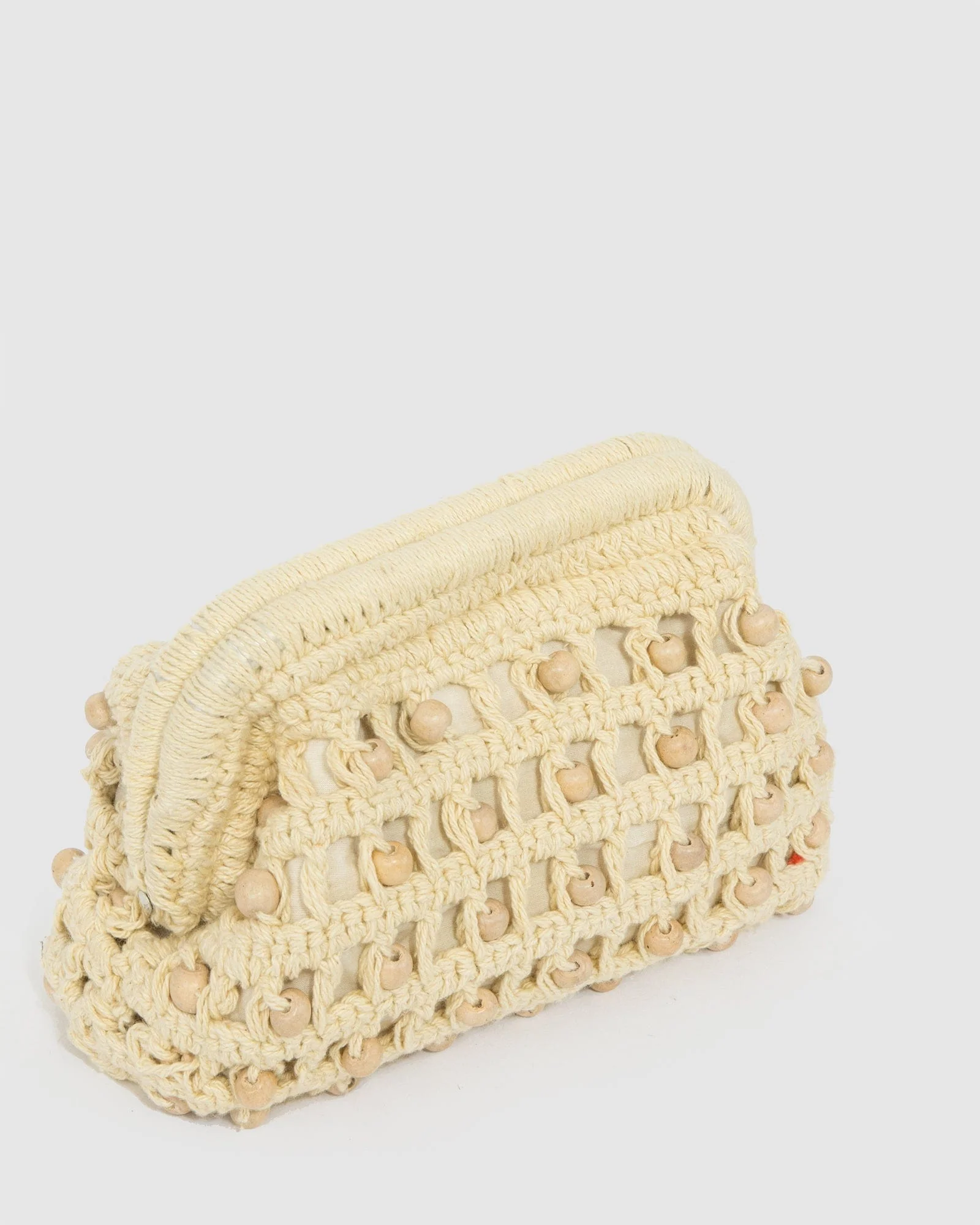Natural Maeve Clutch Bag
