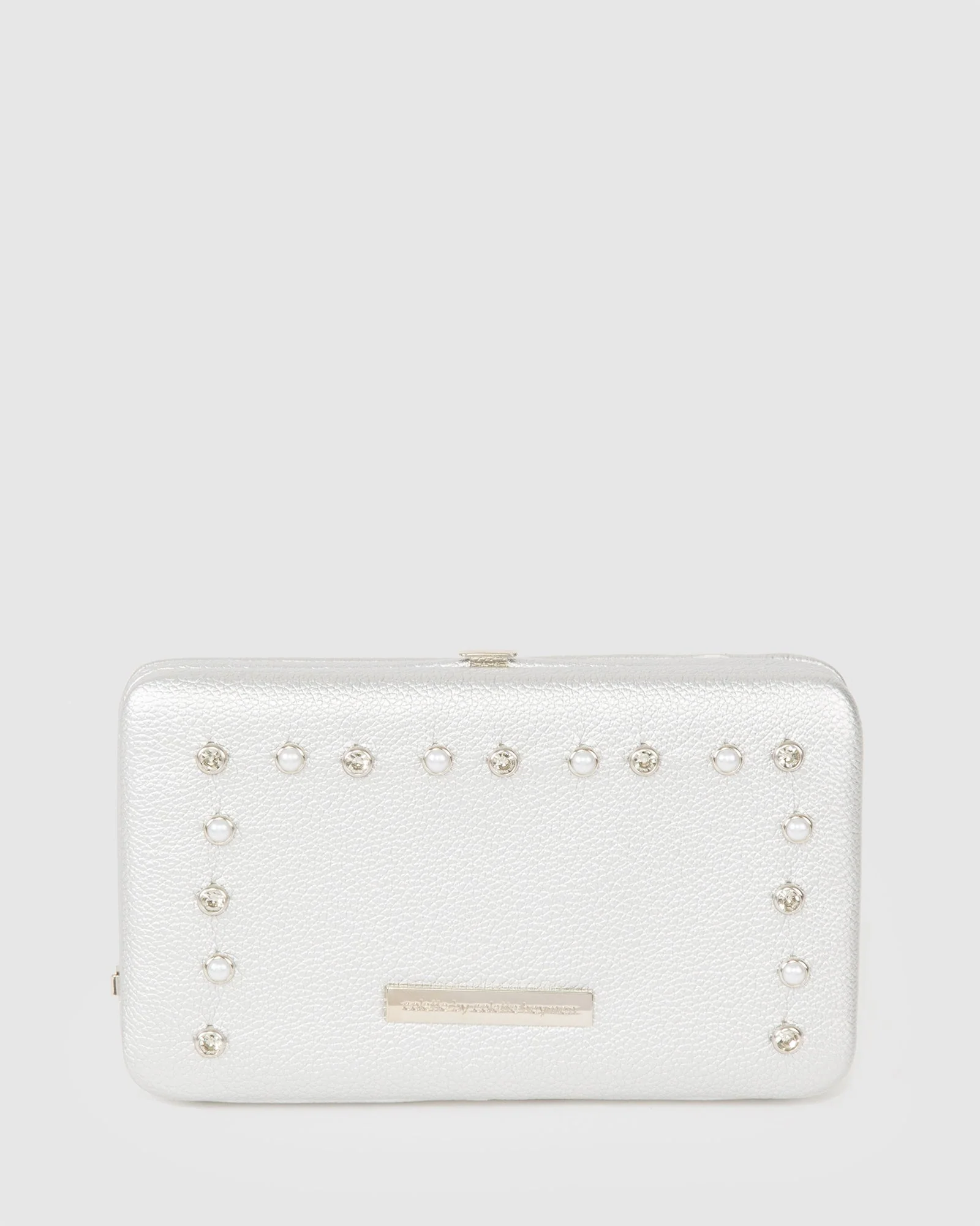 Silver Eve Crystal Wallet