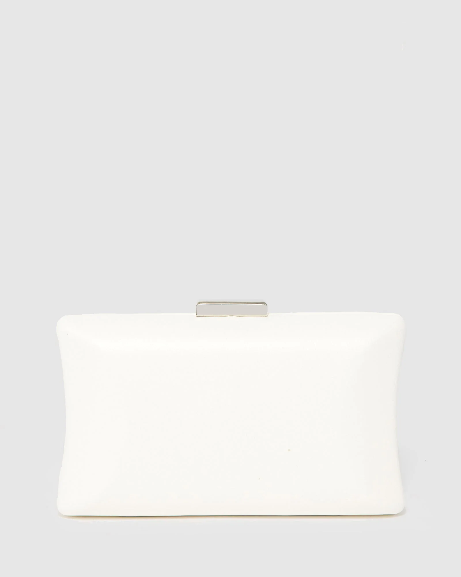White Clarke Clutch Bag
