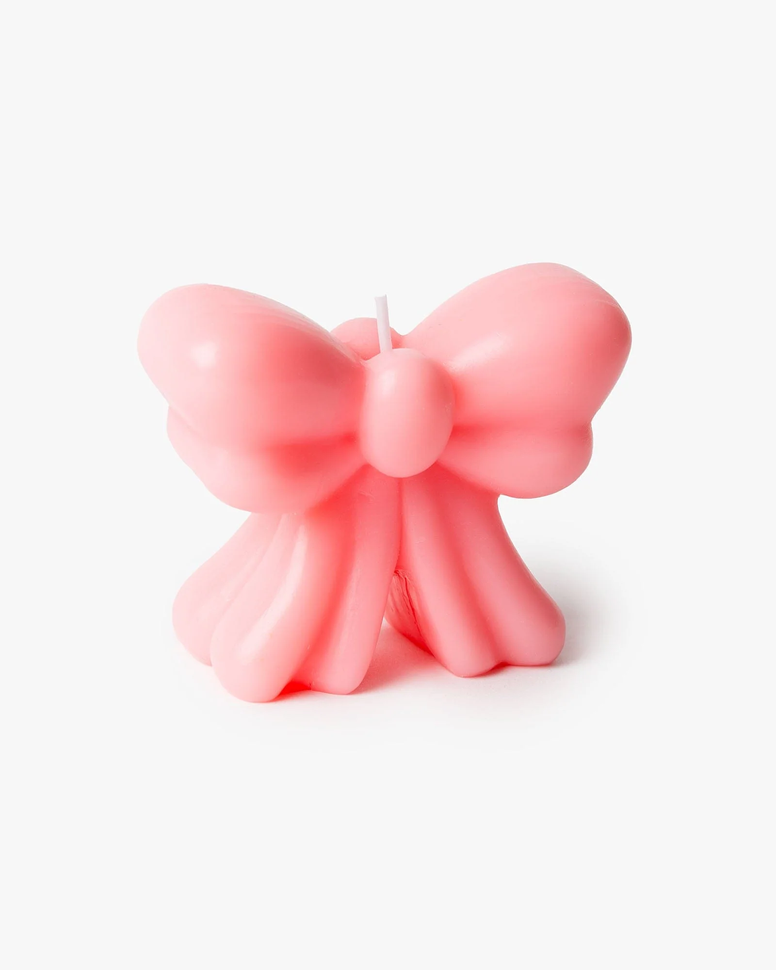Pink Bow Candle