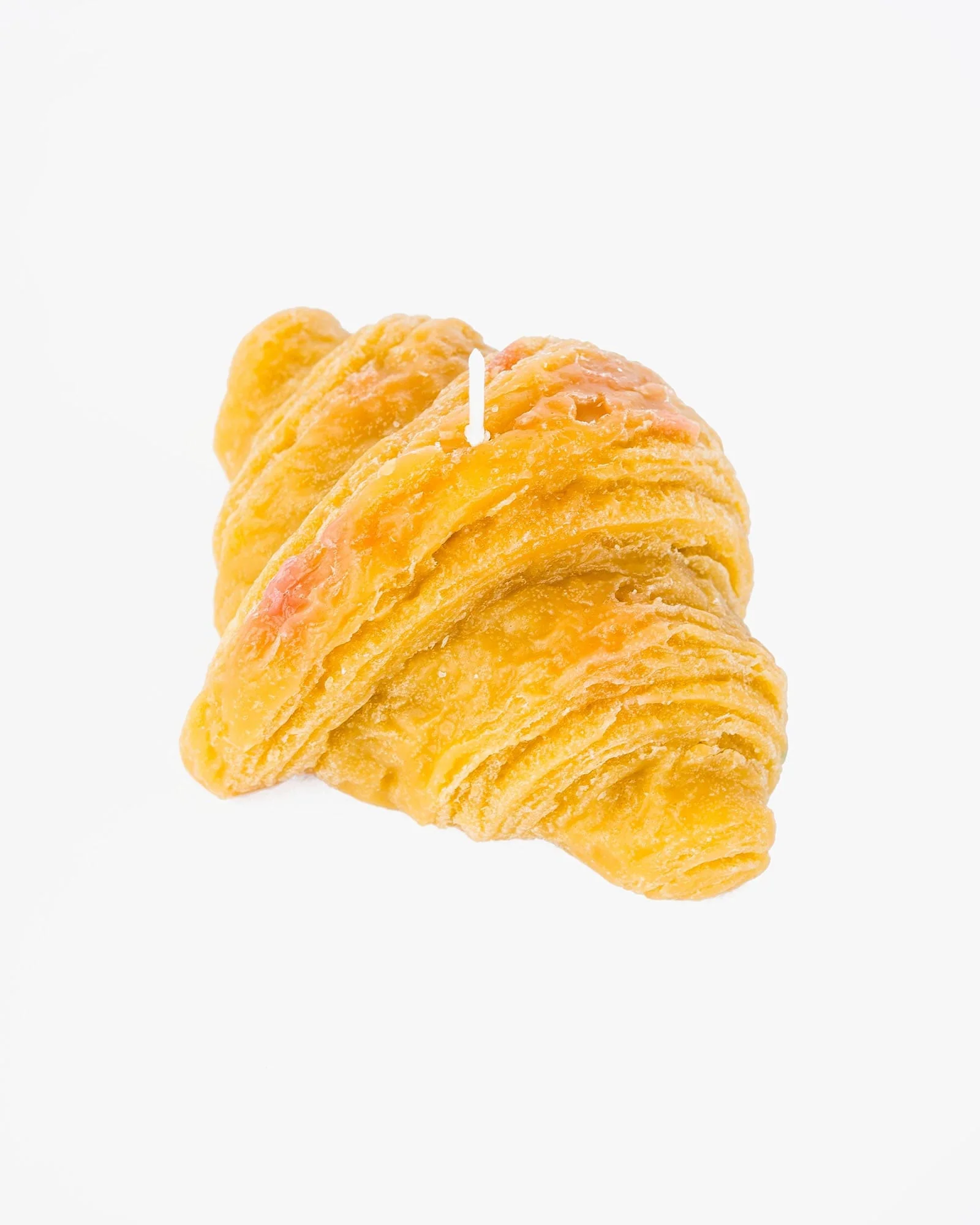 Brown Croissant Candle