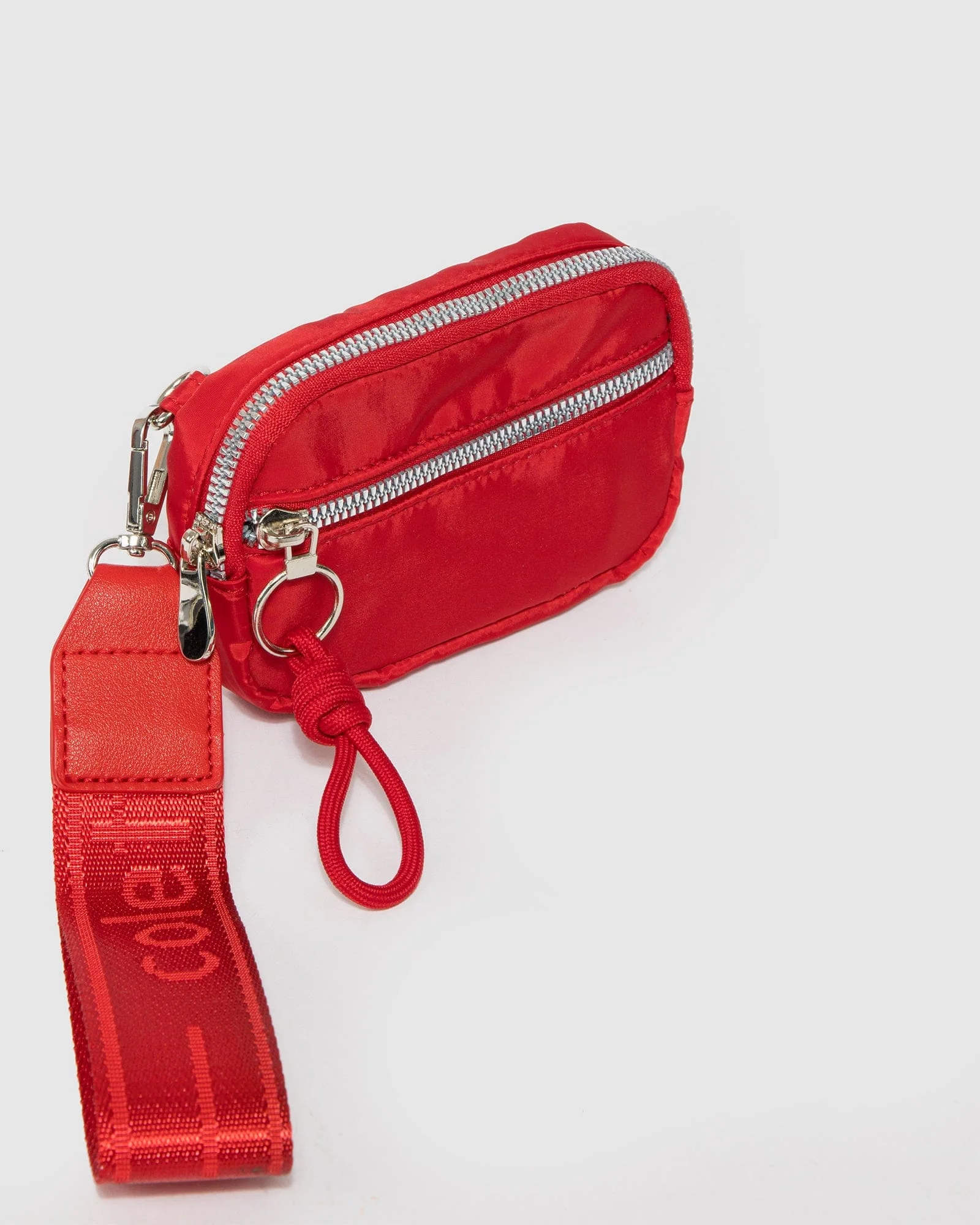 Red Elly Sport Wristlet Purse