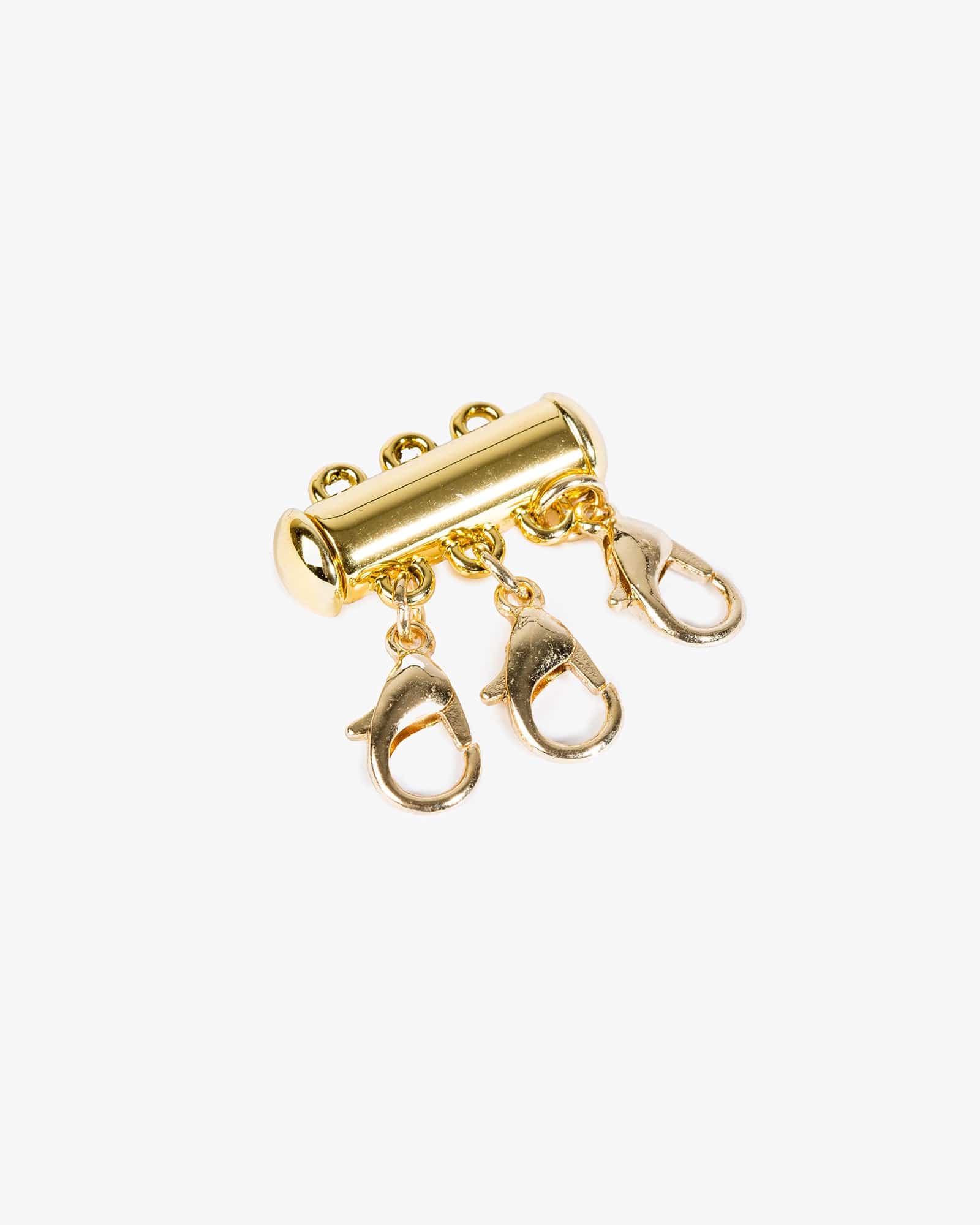 Gold Necklace Three Seperator