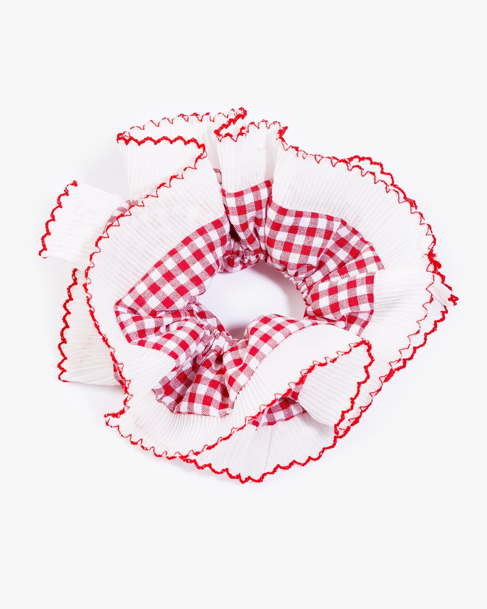 Frill Edge Oversized Scrunchie