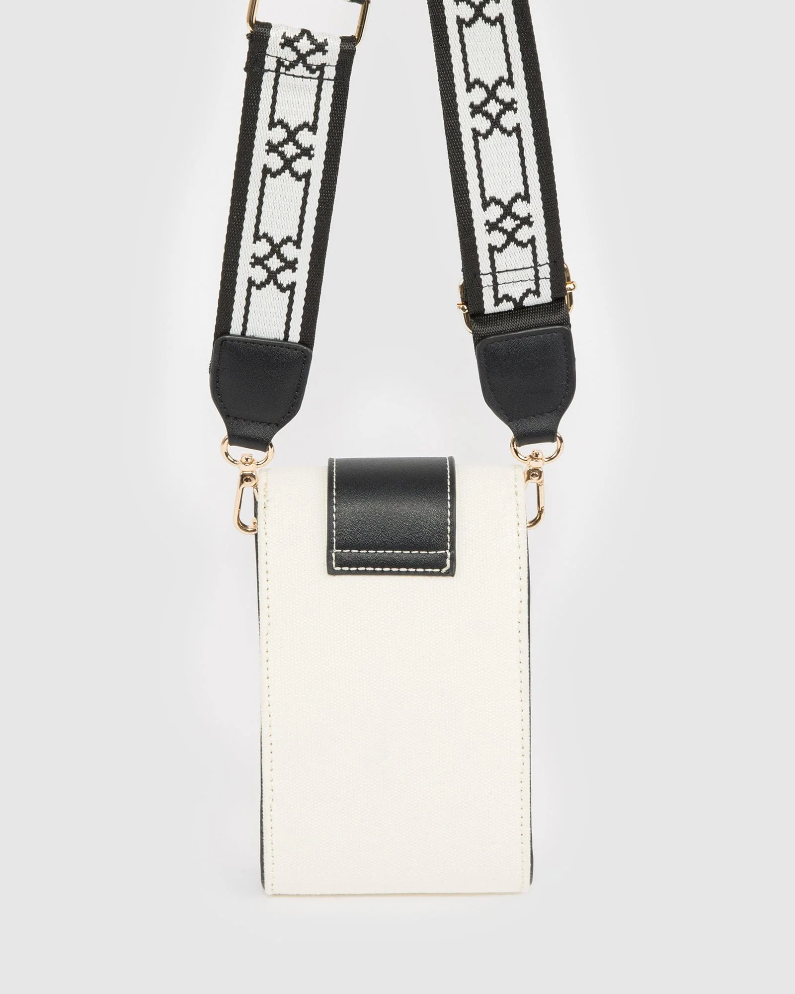 Multi Colour Koni Webbing Phone Crossbody Bag