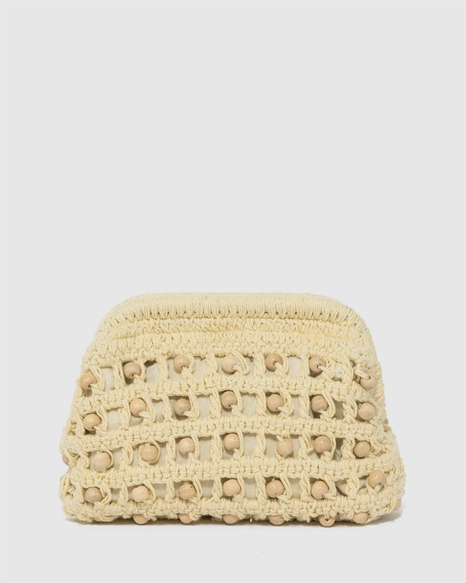 Natural Maeve Clutch Bag