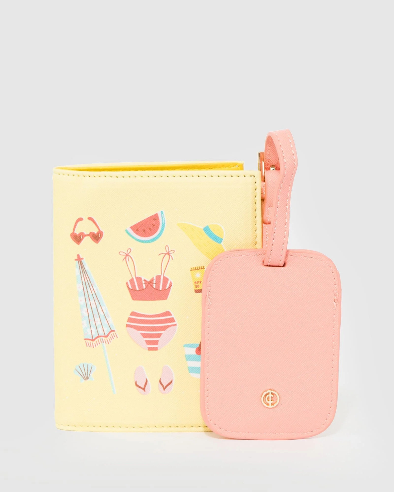 Print Two Piece Travel Set
