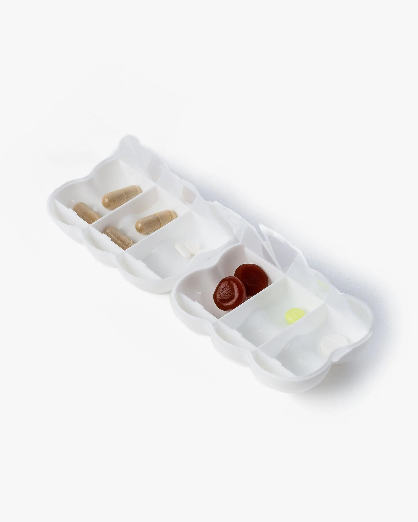 White Bubble Pill Box