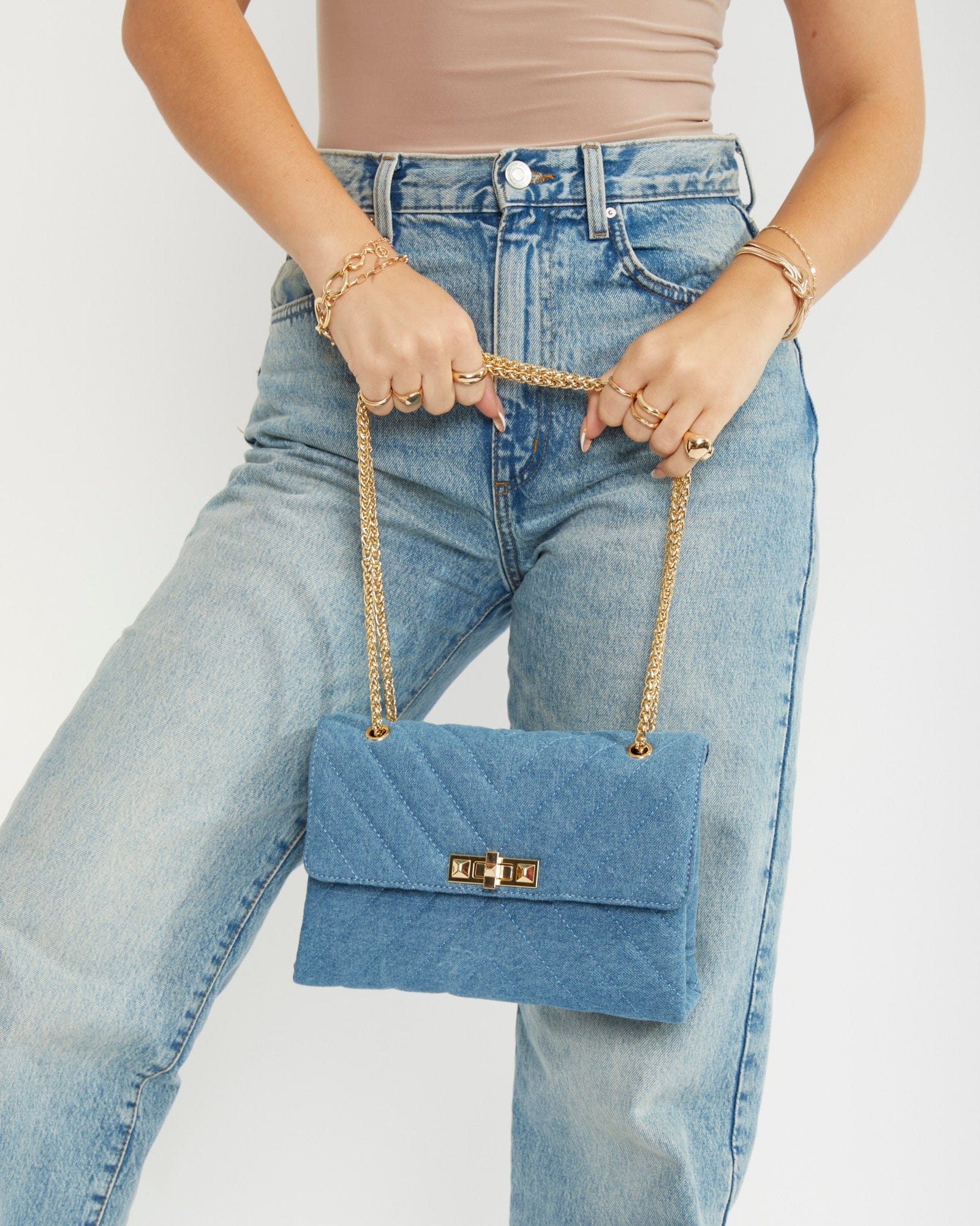Blue Zion Arrow Crossbody Bag