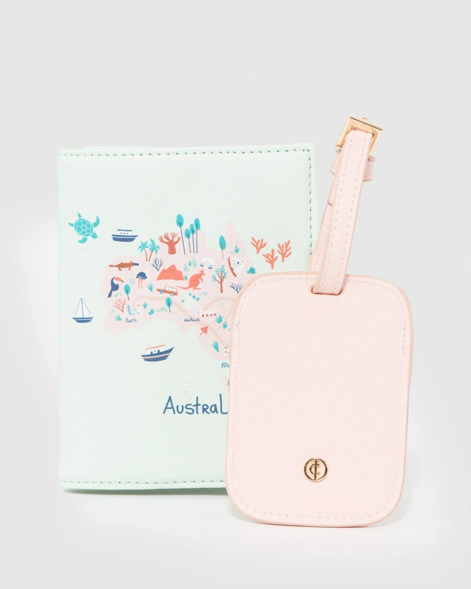 Print Two Piece Travel Set
