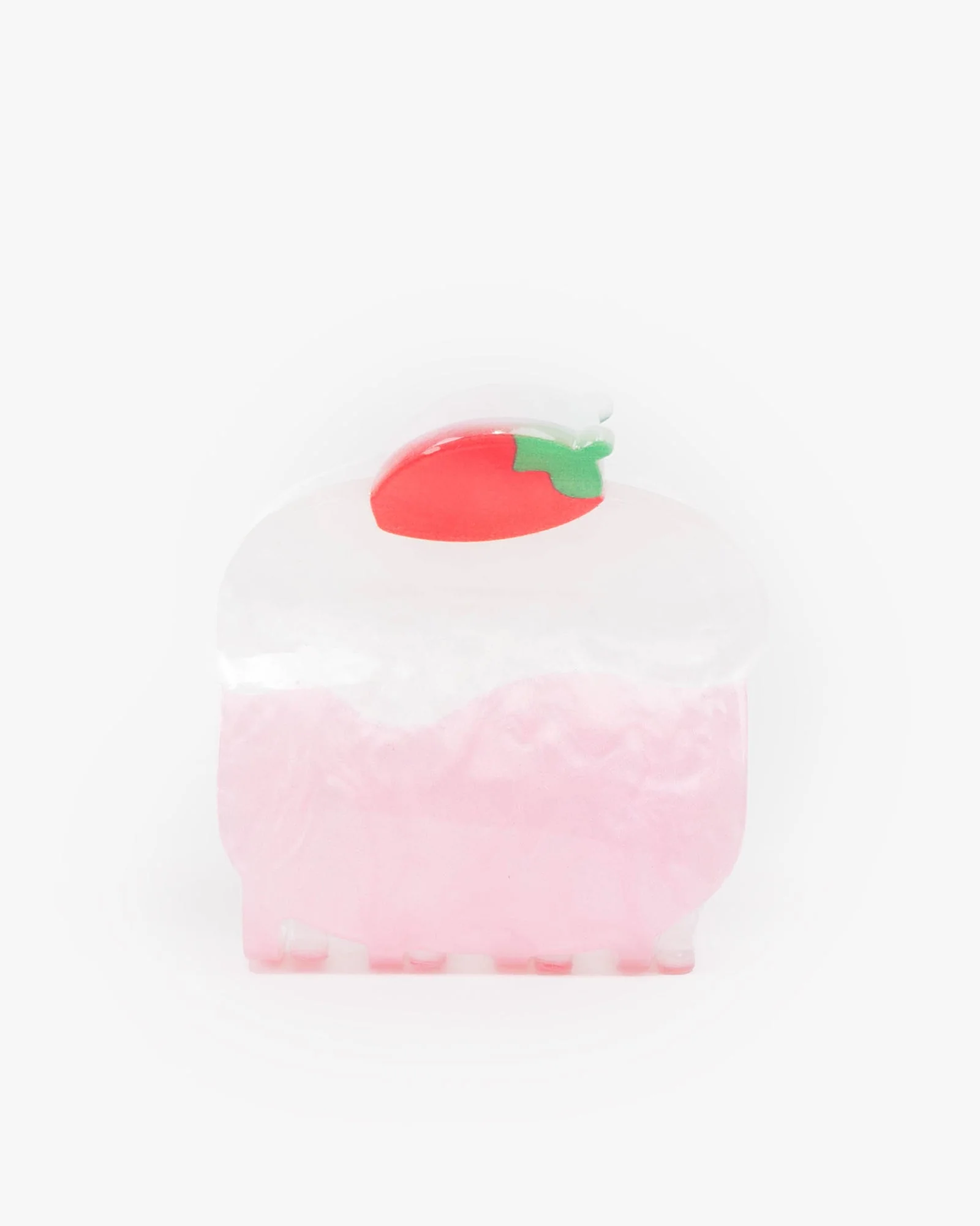 Multi Colour Strawberry Cake Claw Clip