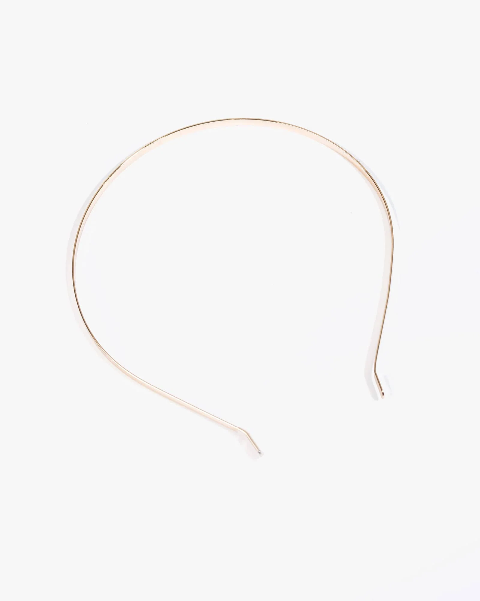 Gold Thin Metal Headband
