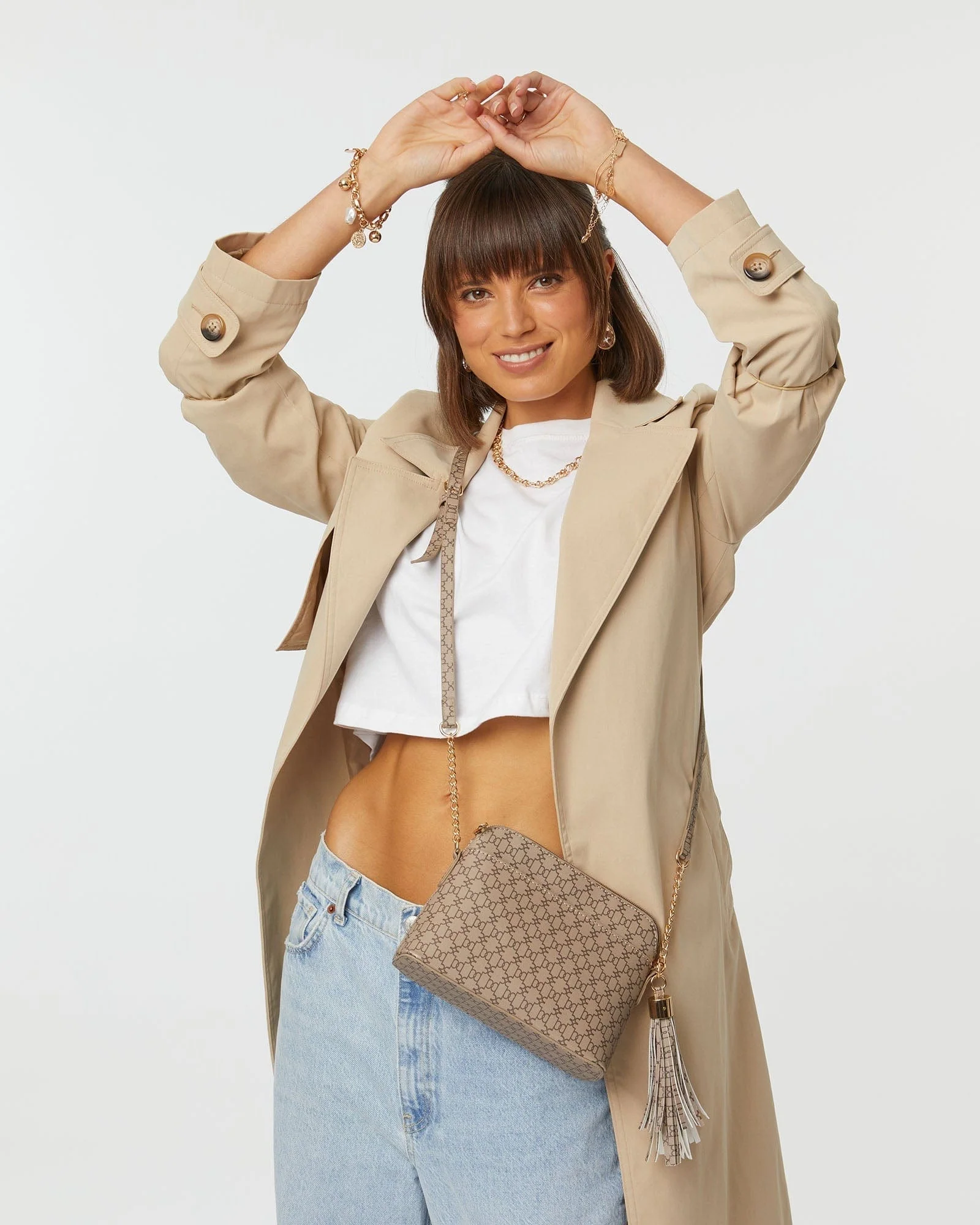 Monogram Karen Crossbody Bag
