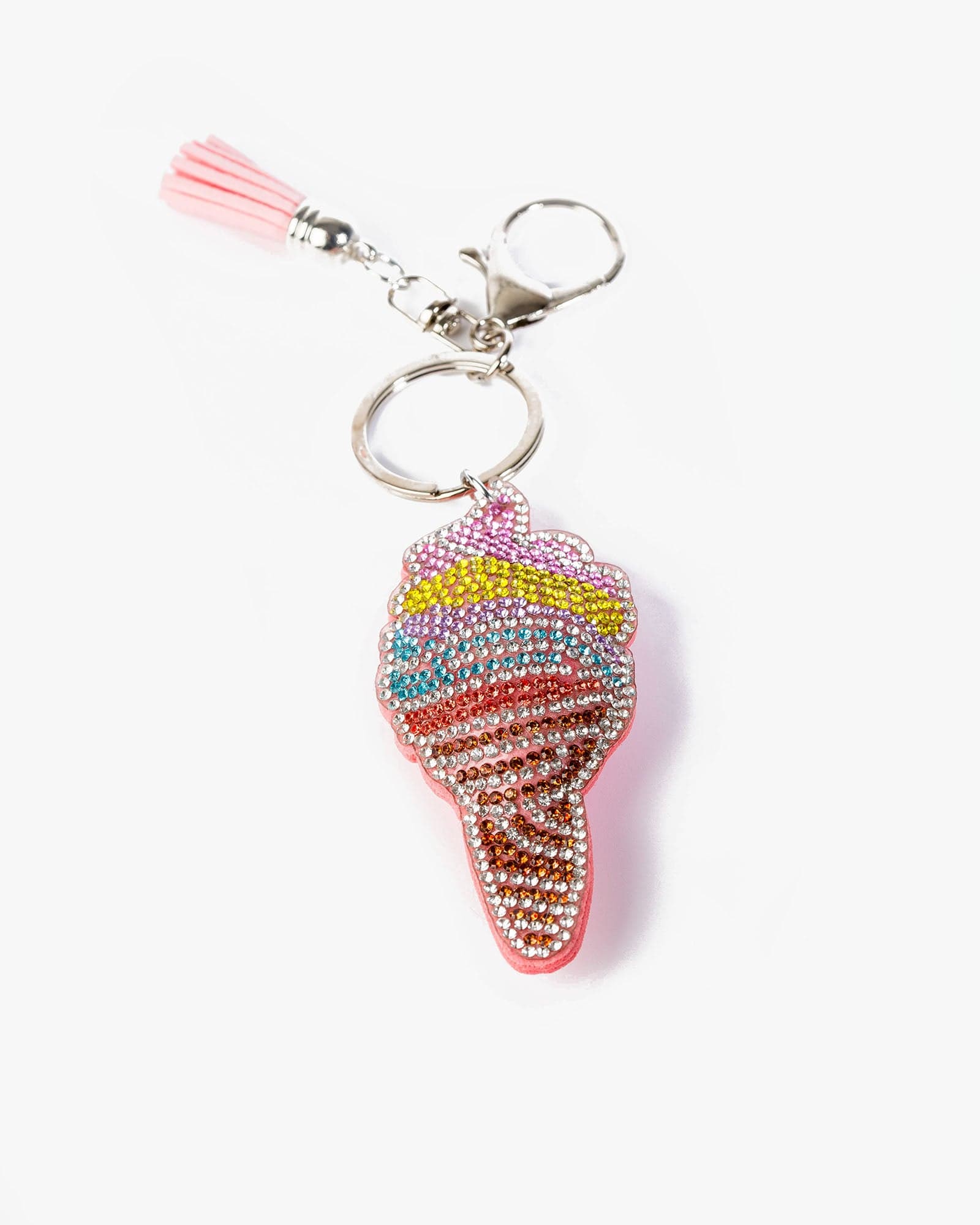 Multi Colour Ice-Cream Keyring
