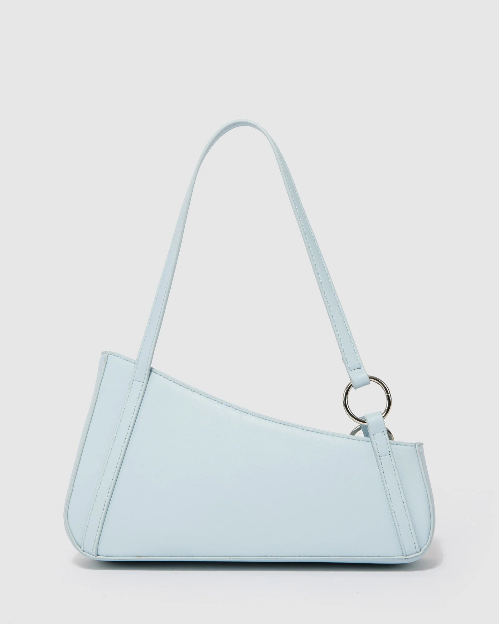 Blue Kai Asymmetrical Shoulder Bag