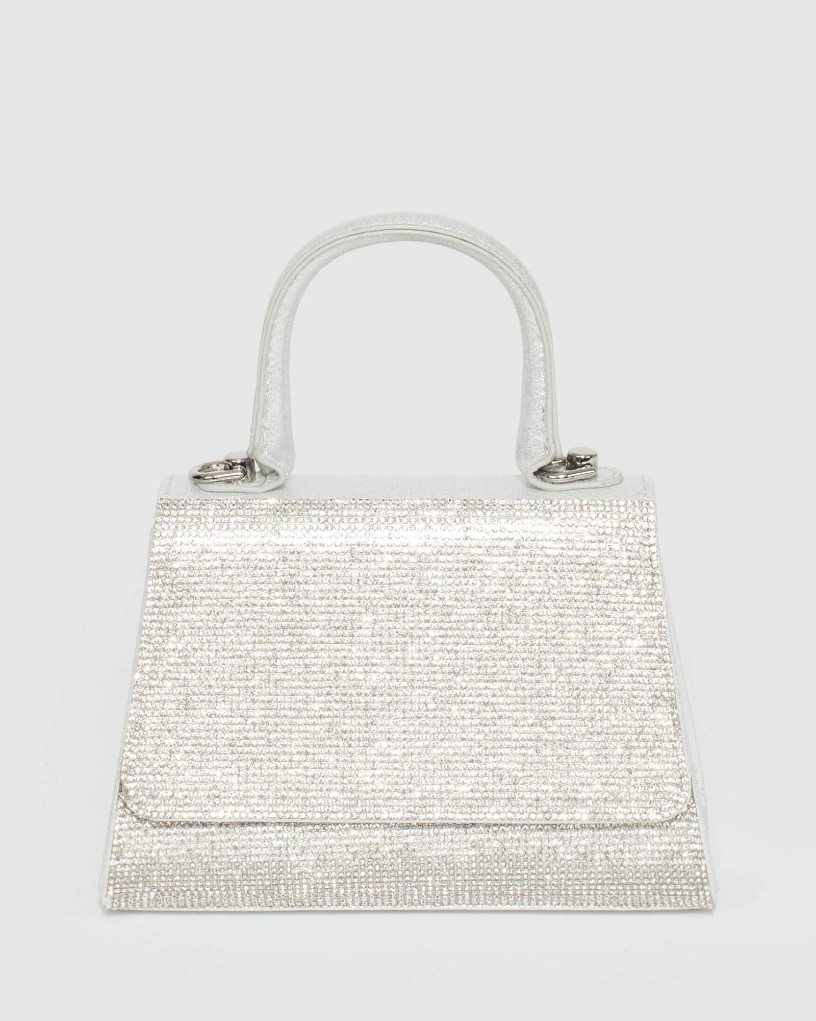Silver Lilith Crystal Bag