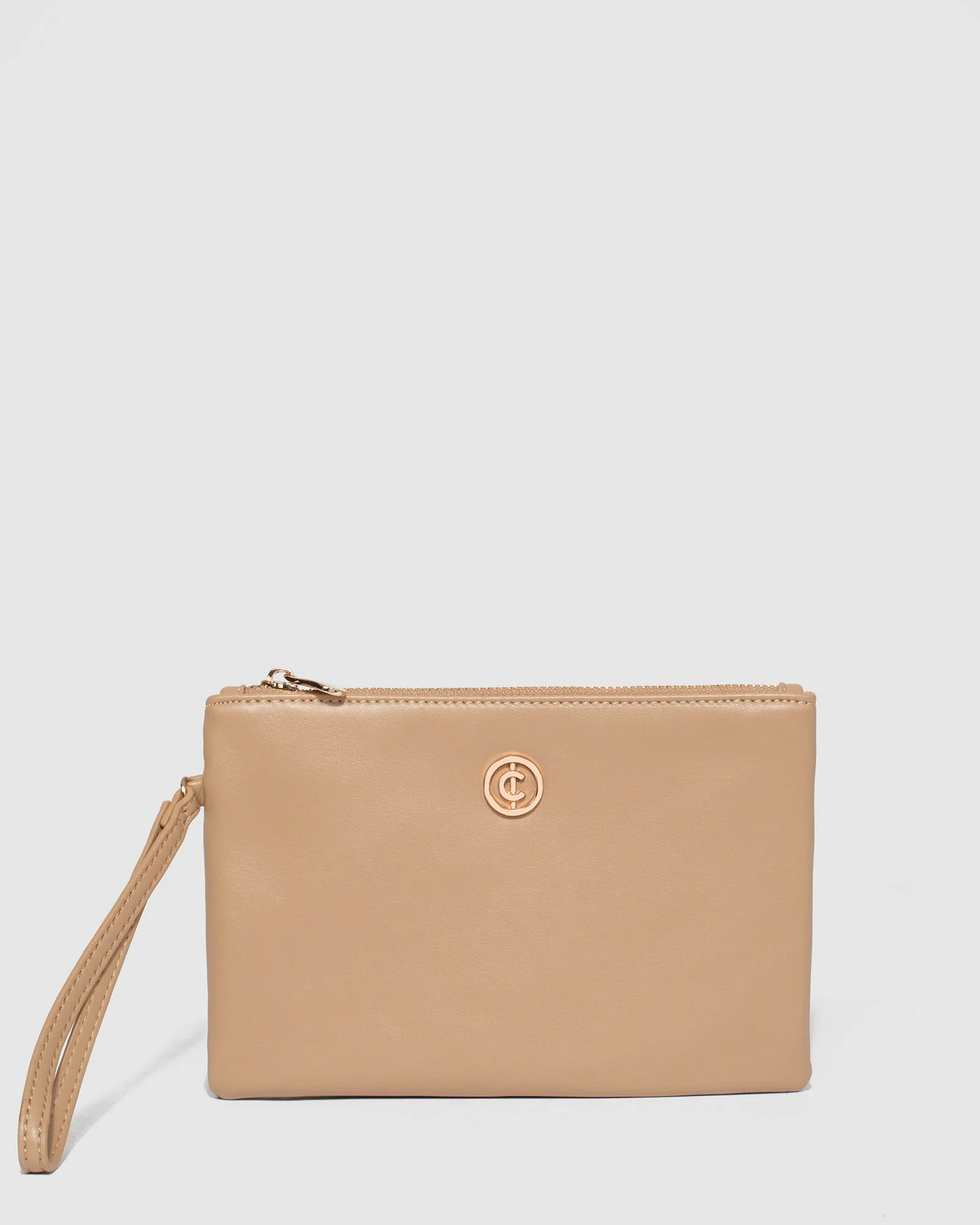 Ellie Nude Wristlet Purse
