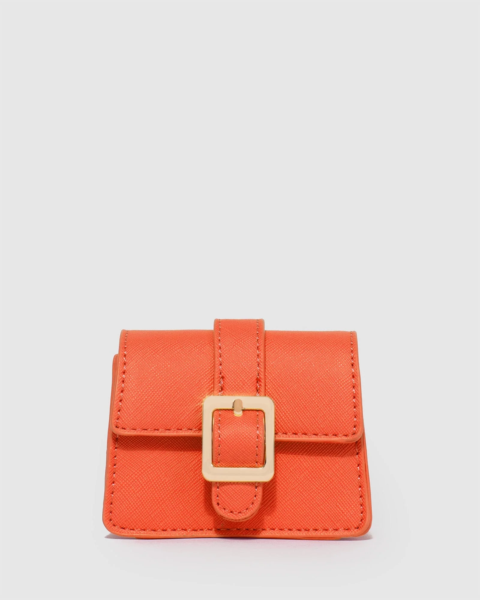 Orange Mini Rachel Keyring Purse