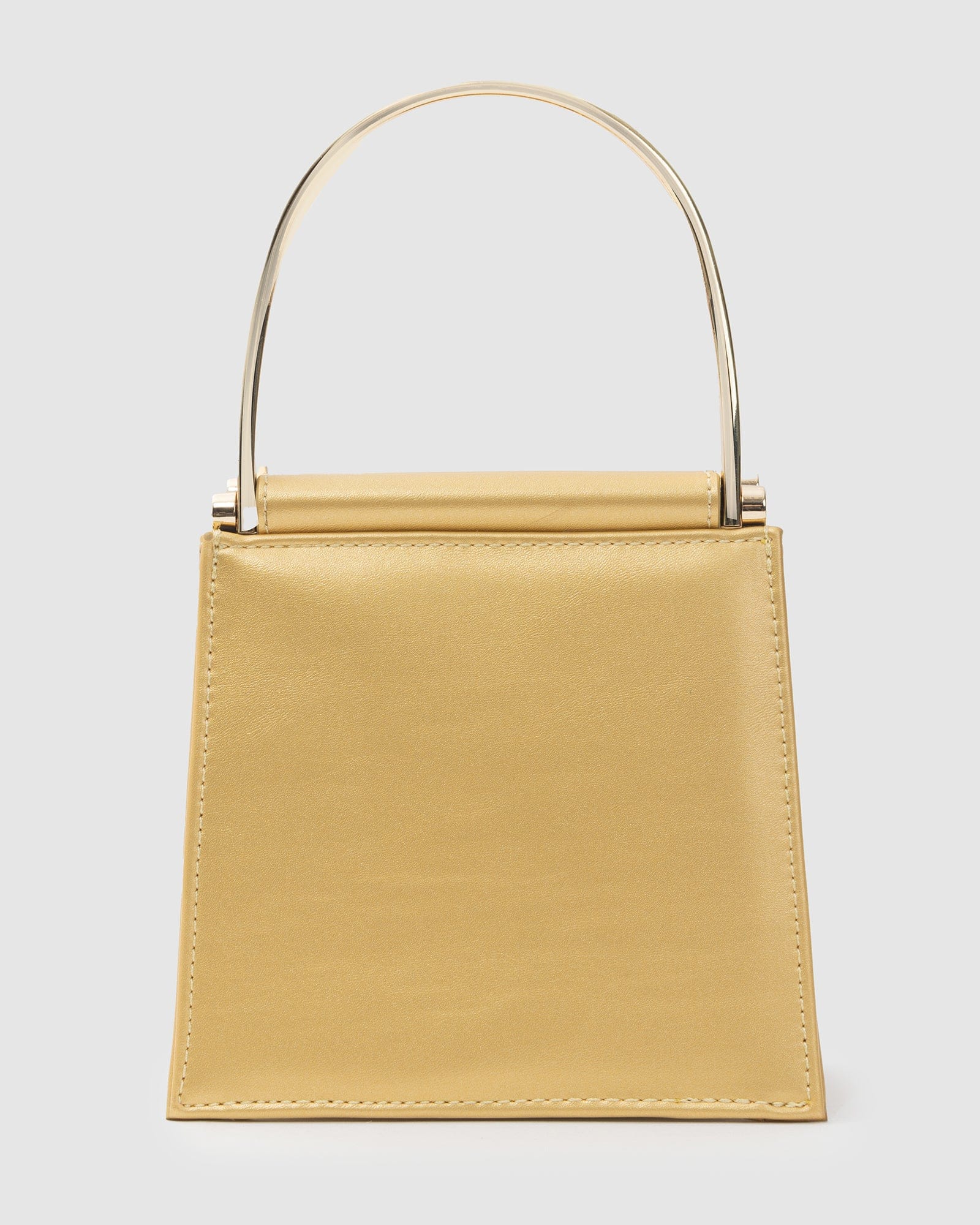 Gold Joanna Metal Handle Mini Bag