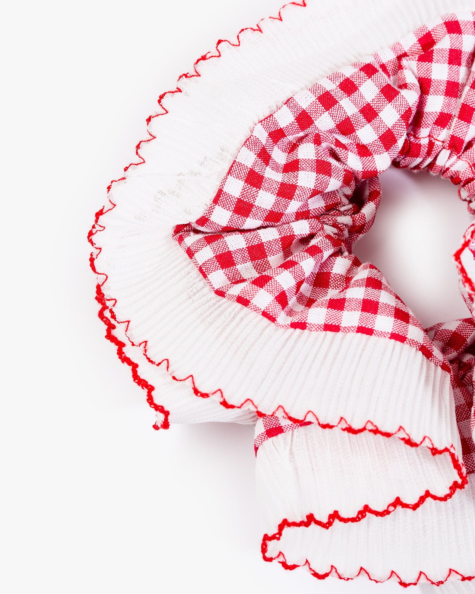 Frill Edge Oversized Scrunchie