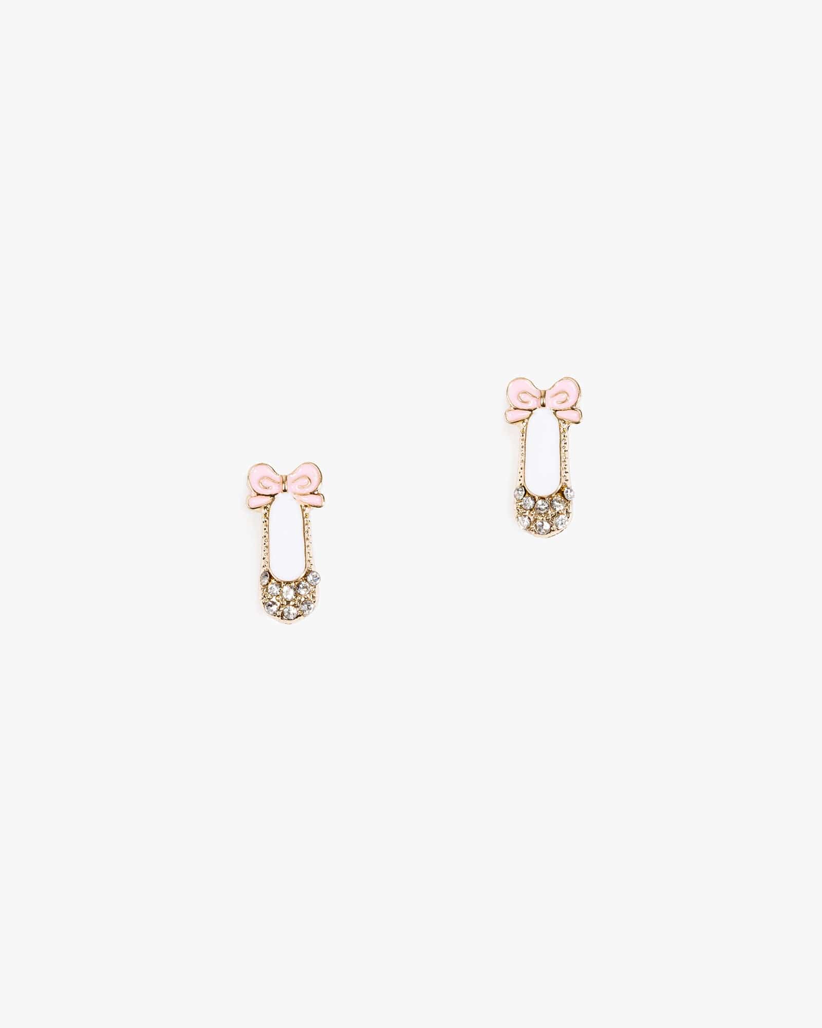 Multi Colour Ballet Slipper Earrings