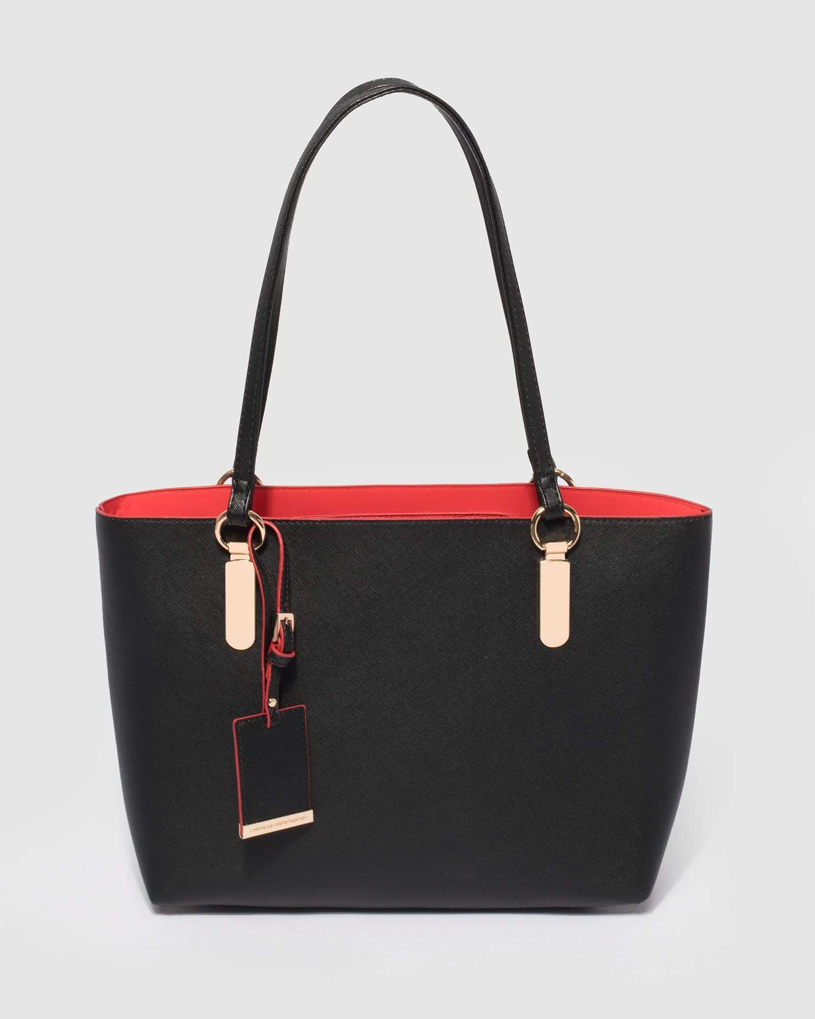 Black Angelina Medium Tote Bag